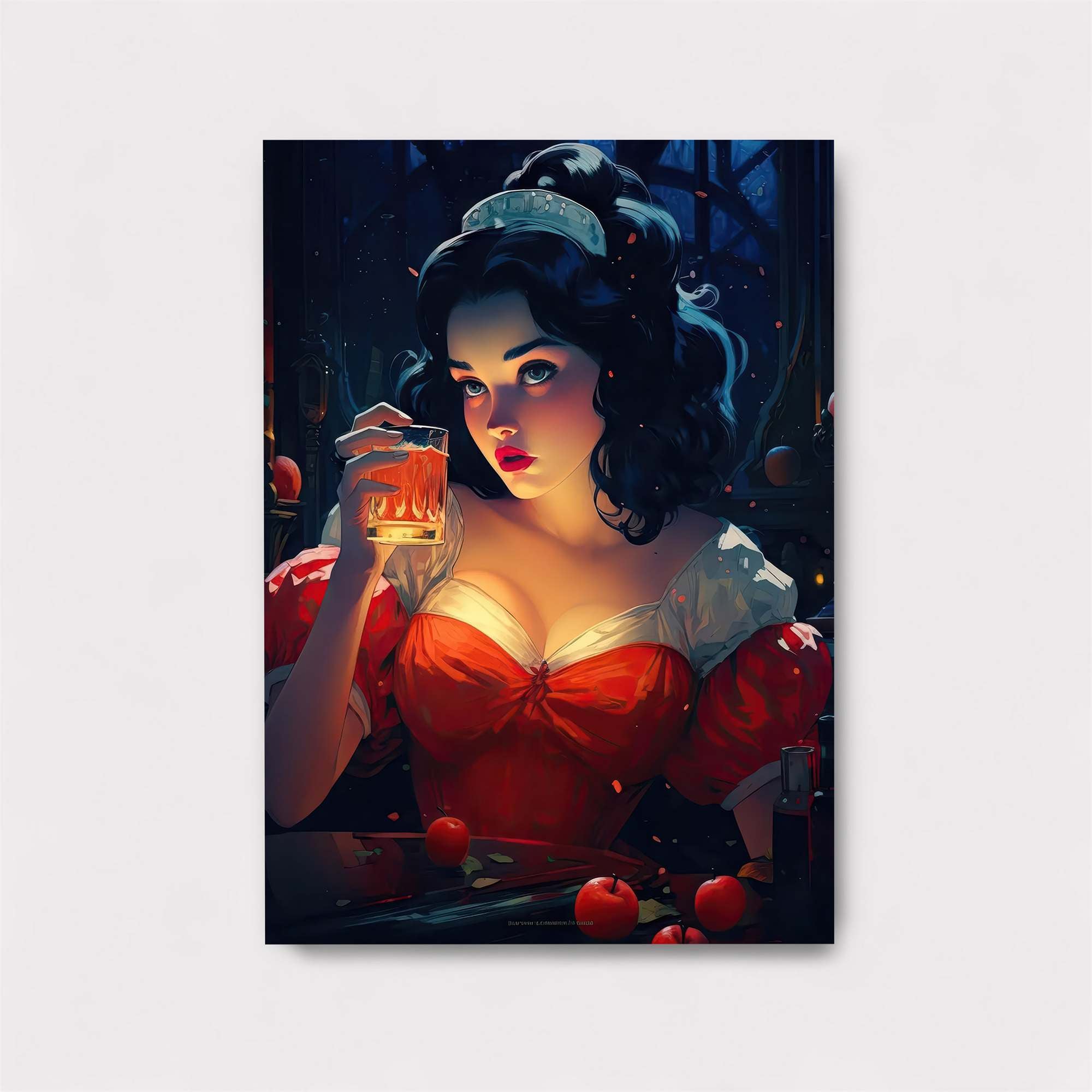 Snow White Temptation Safe Wall Magnetic / M