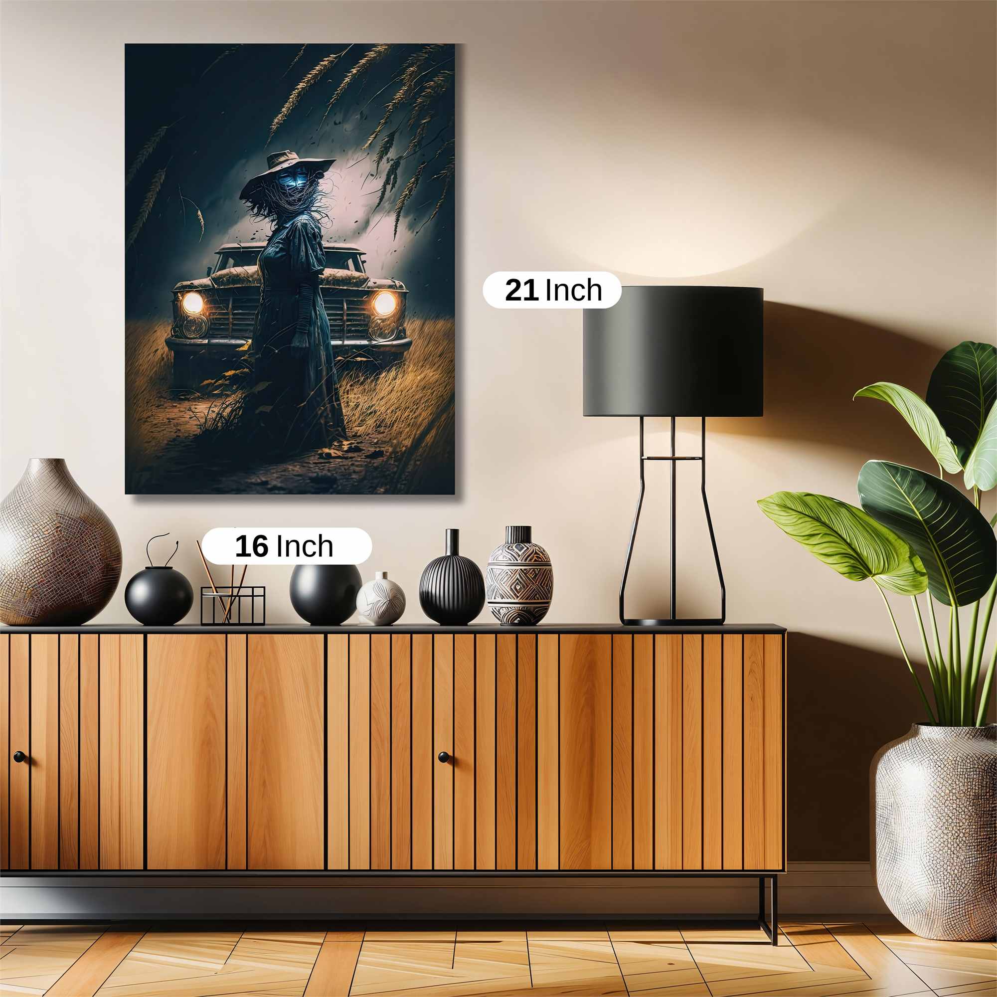 Scarecrow Sinister Safe Wall Magnetic / M