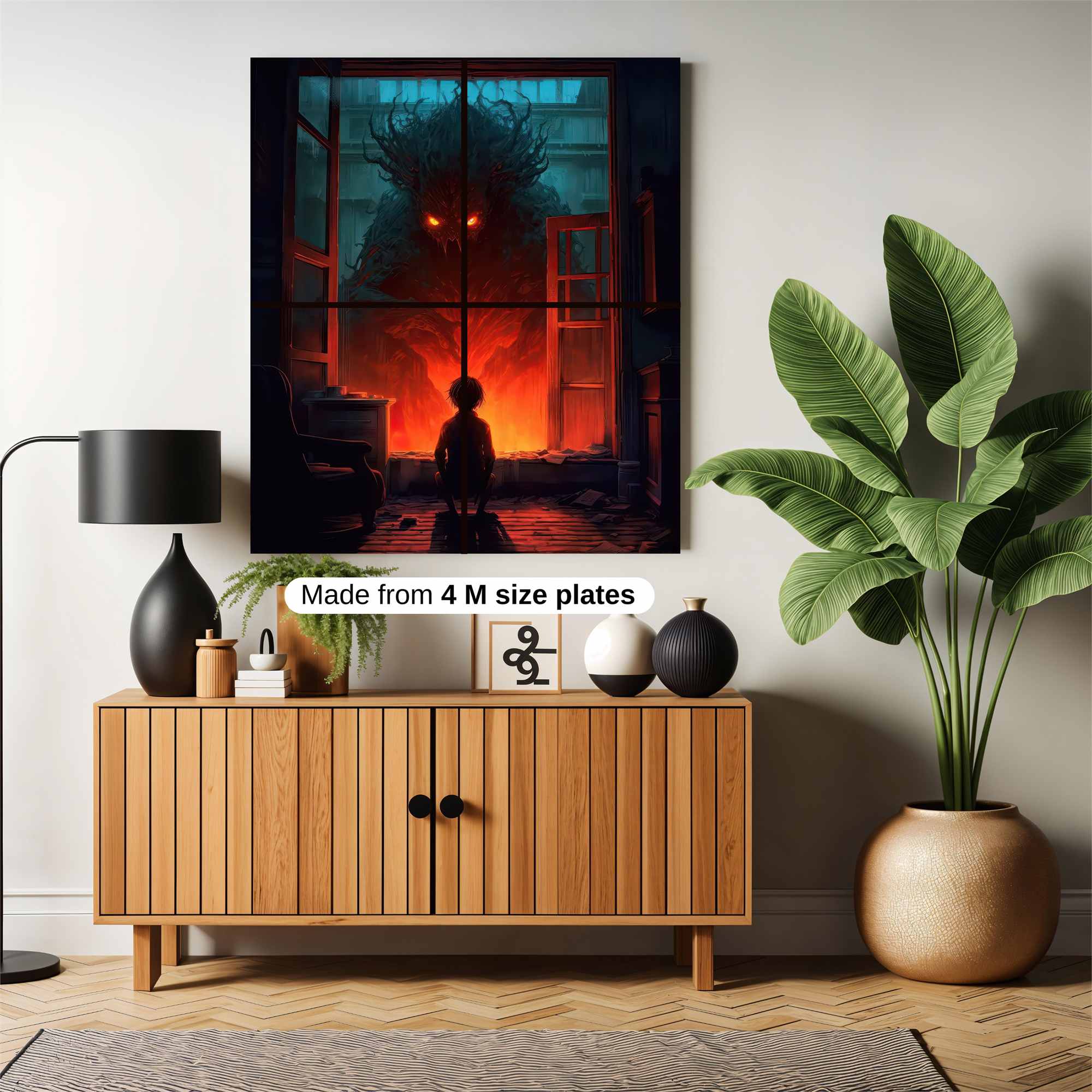 Demon Fury Safe Wall Magnetic / M