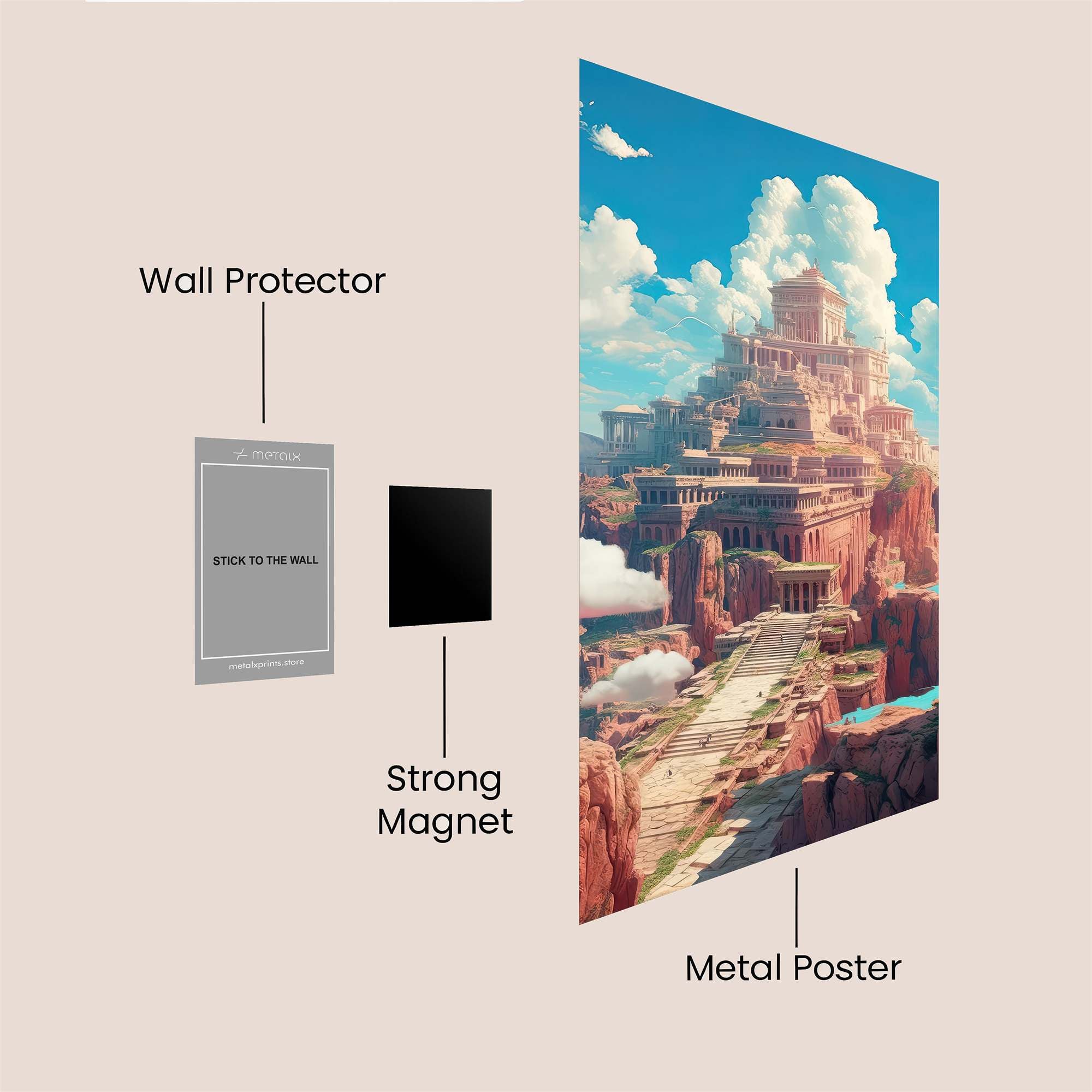 Zeus's Haven Safe Wall Magnetic / M