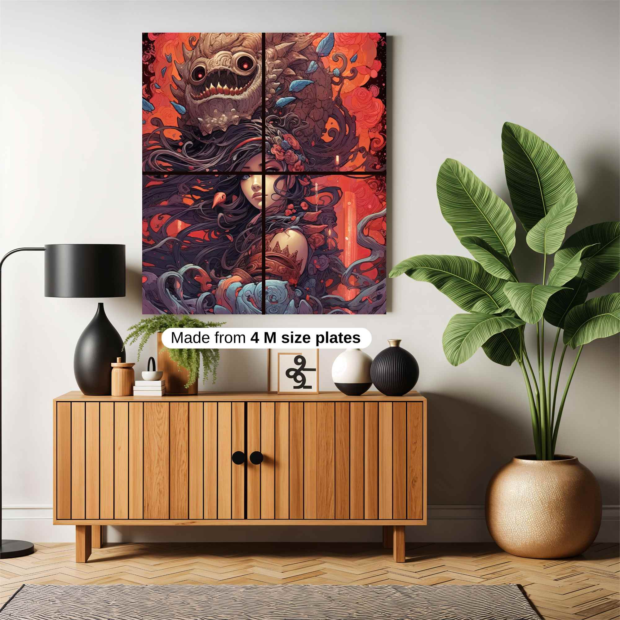 Beast Enigma Safe Wall Magnetic / M