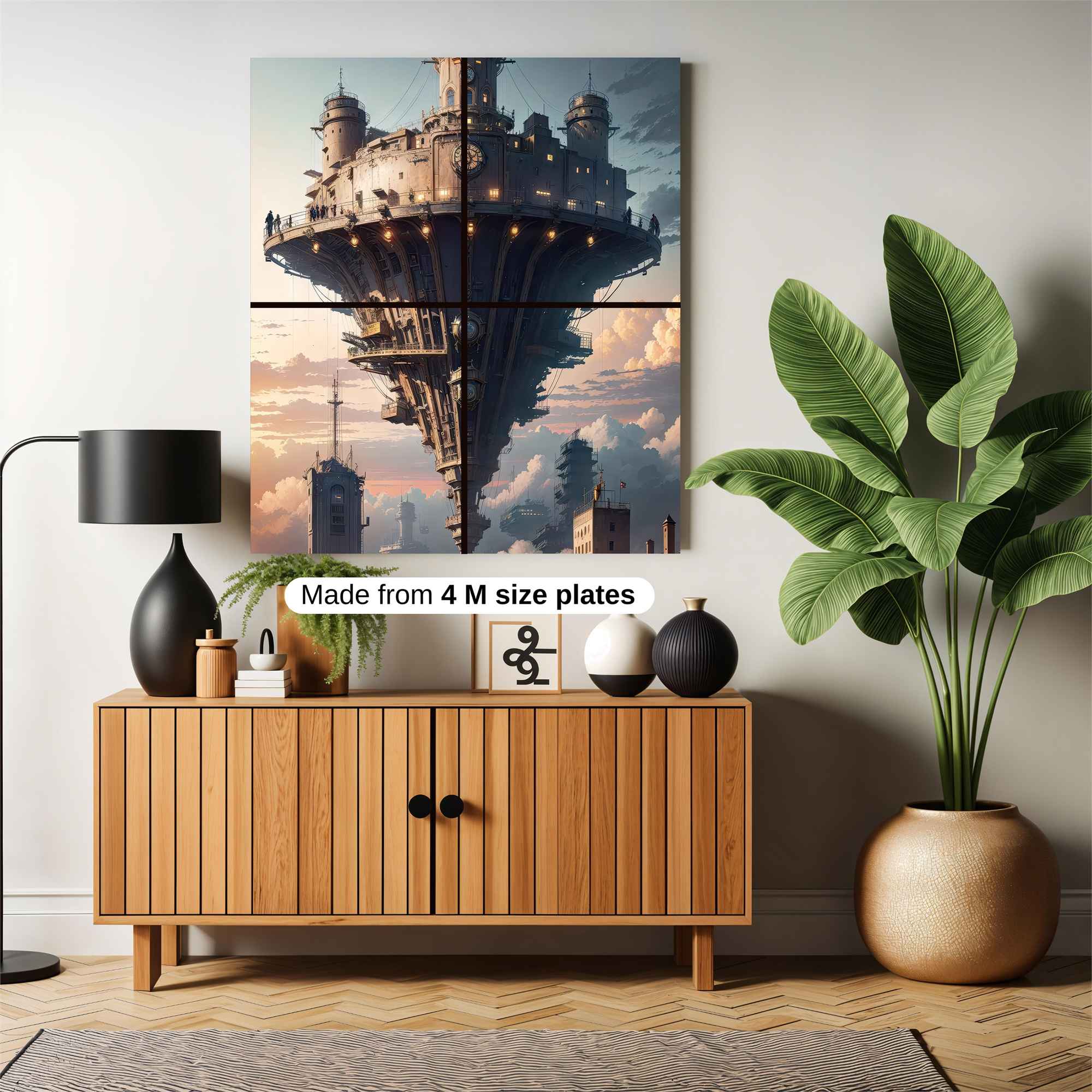 Castle Dreamscape Safe Wall Magnetic / M