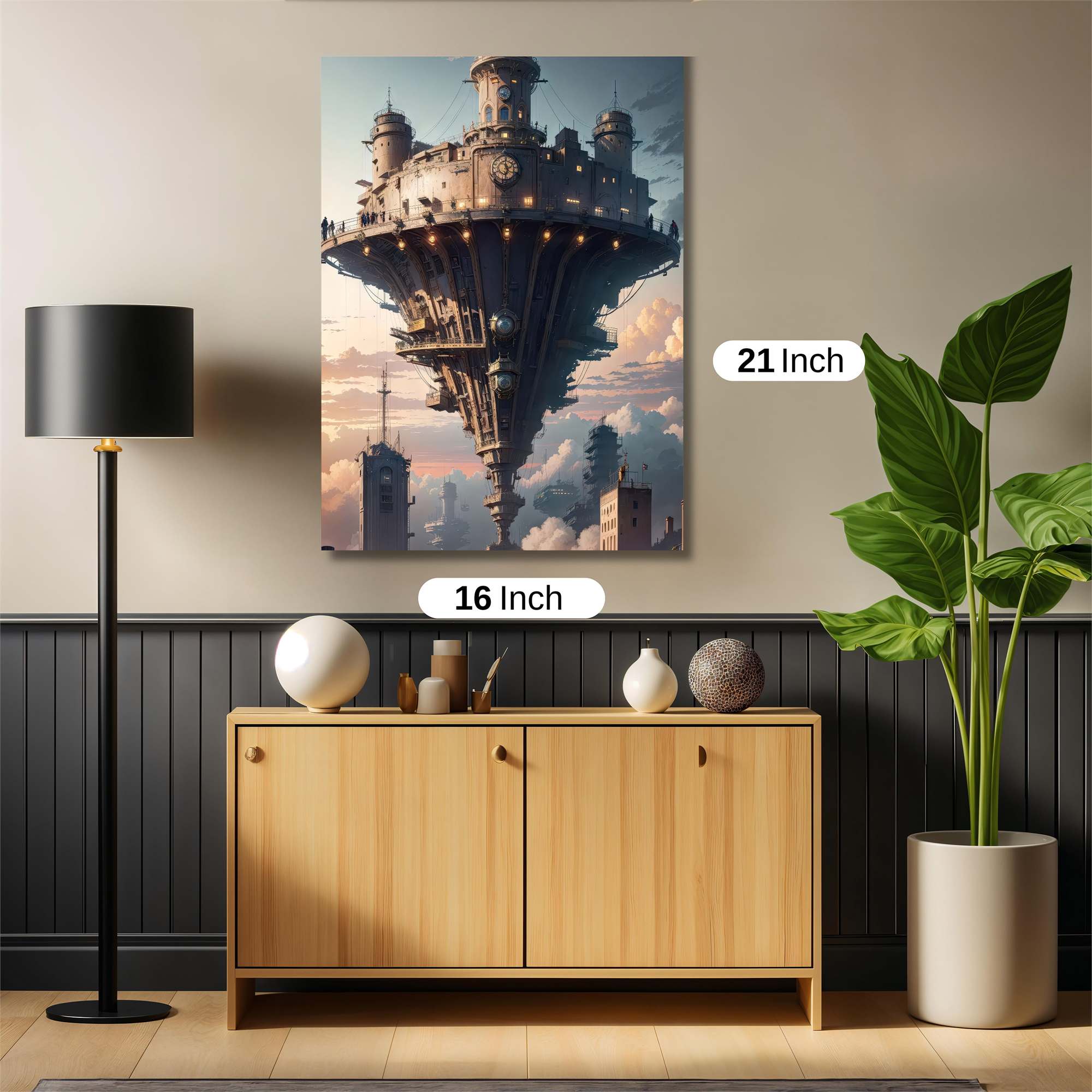 Castle Dreamscape Safe Wall Magnetic / M