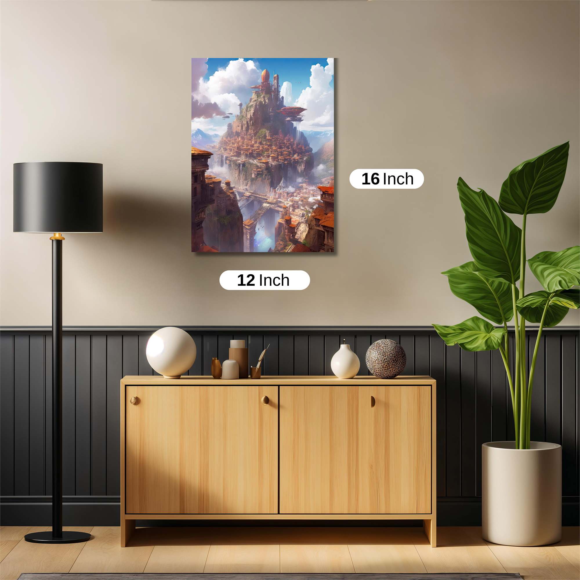 Skyward Serenity Safe Wall Magnetic / M