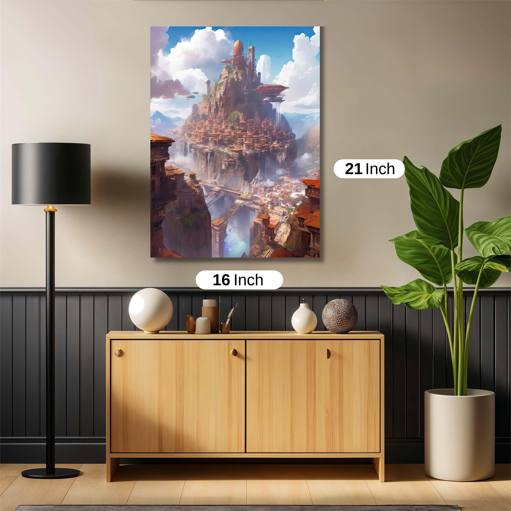 Skyward Serenity Safe Wall Magnetic / M