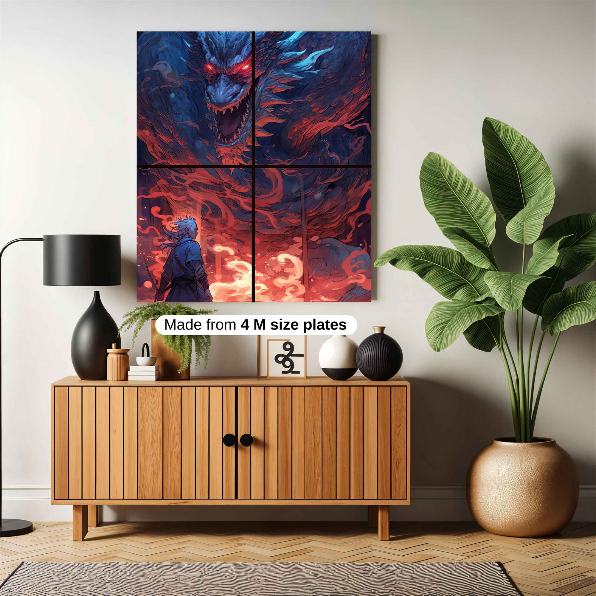 Dragon Fury Safe Wall Magnetic / M