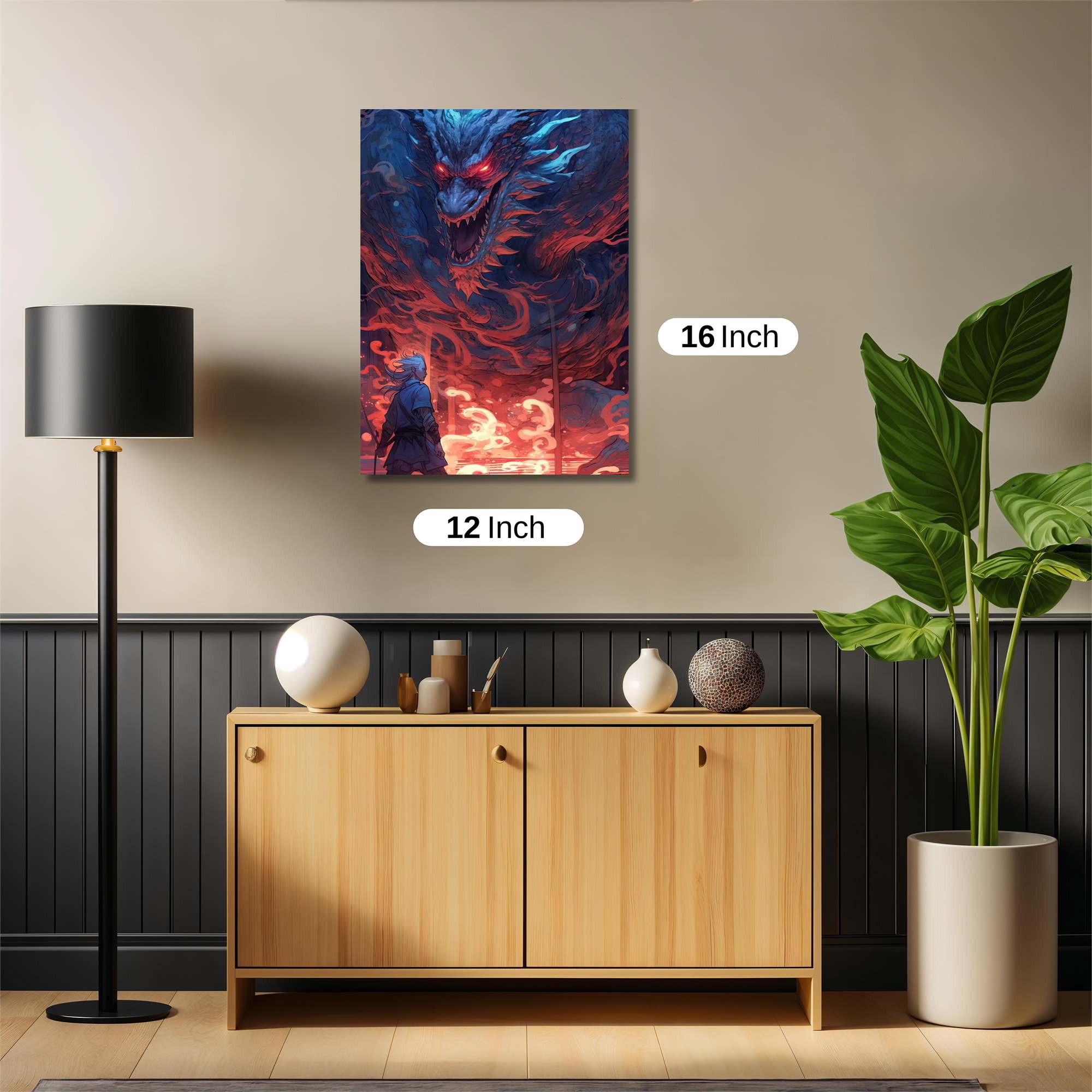 Dragon Fury Safe Wall Magnetic / M