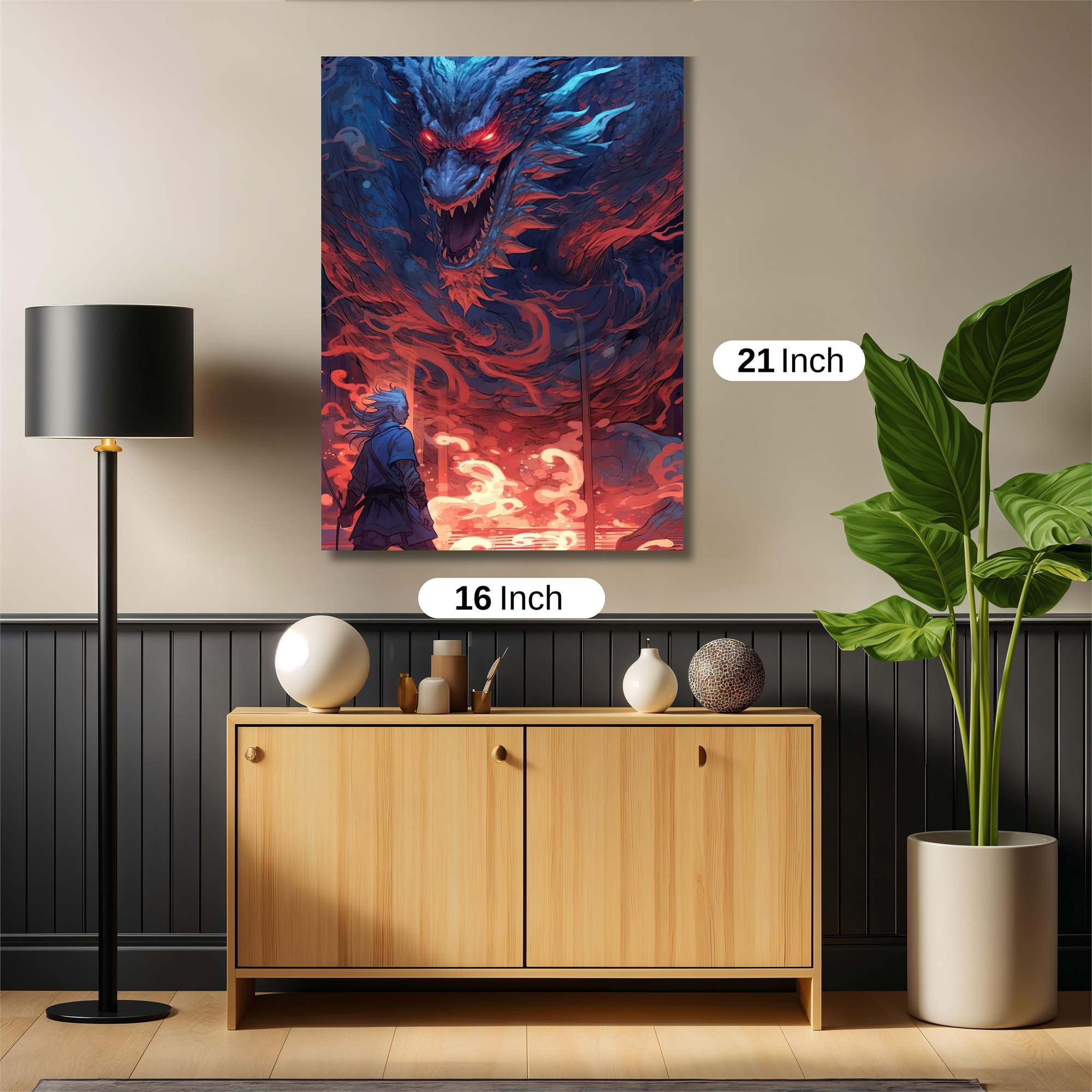 Dragon Fury Safe Wall Magnetic / M