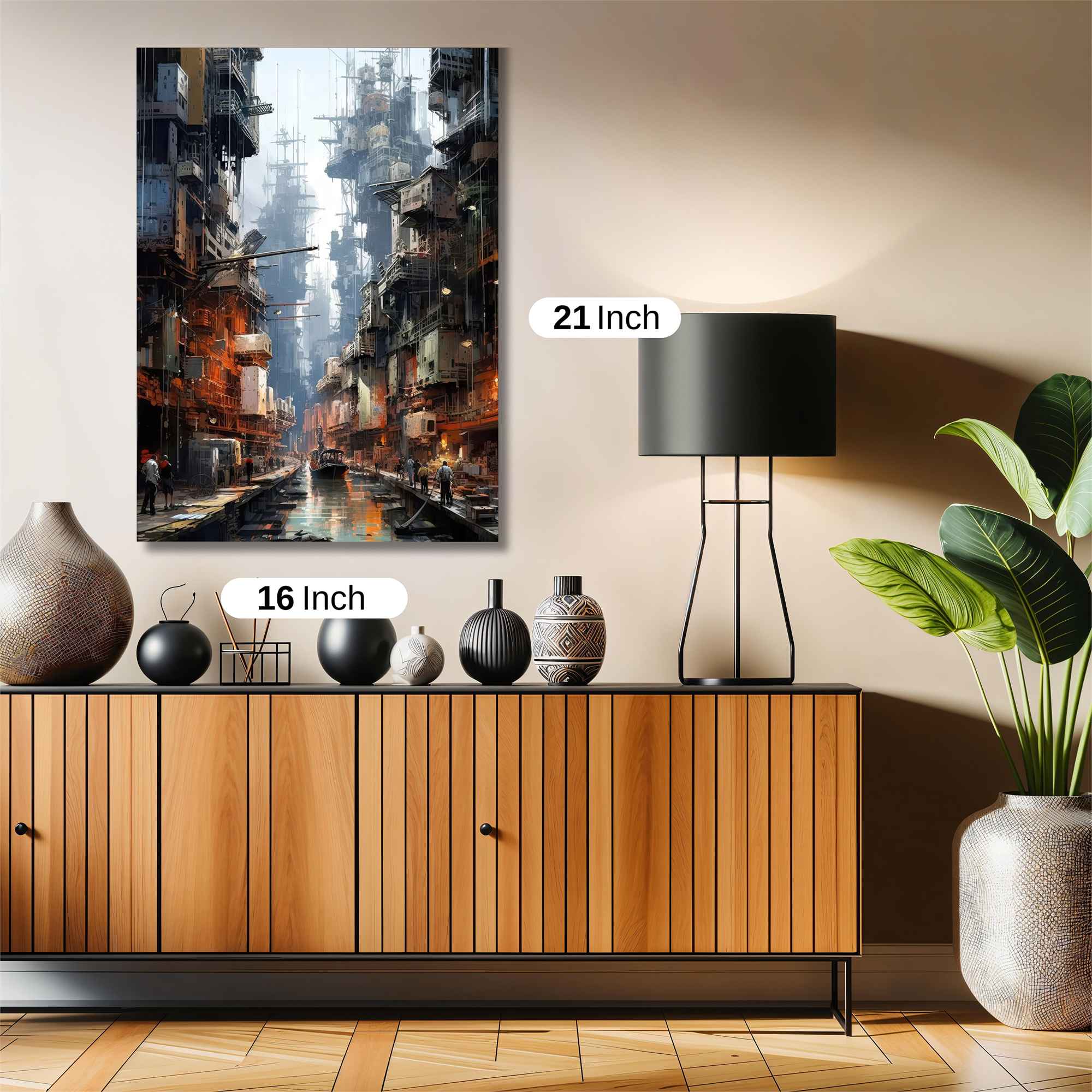 Cyberpunk Melancholy Safe Wall Magnetic / M