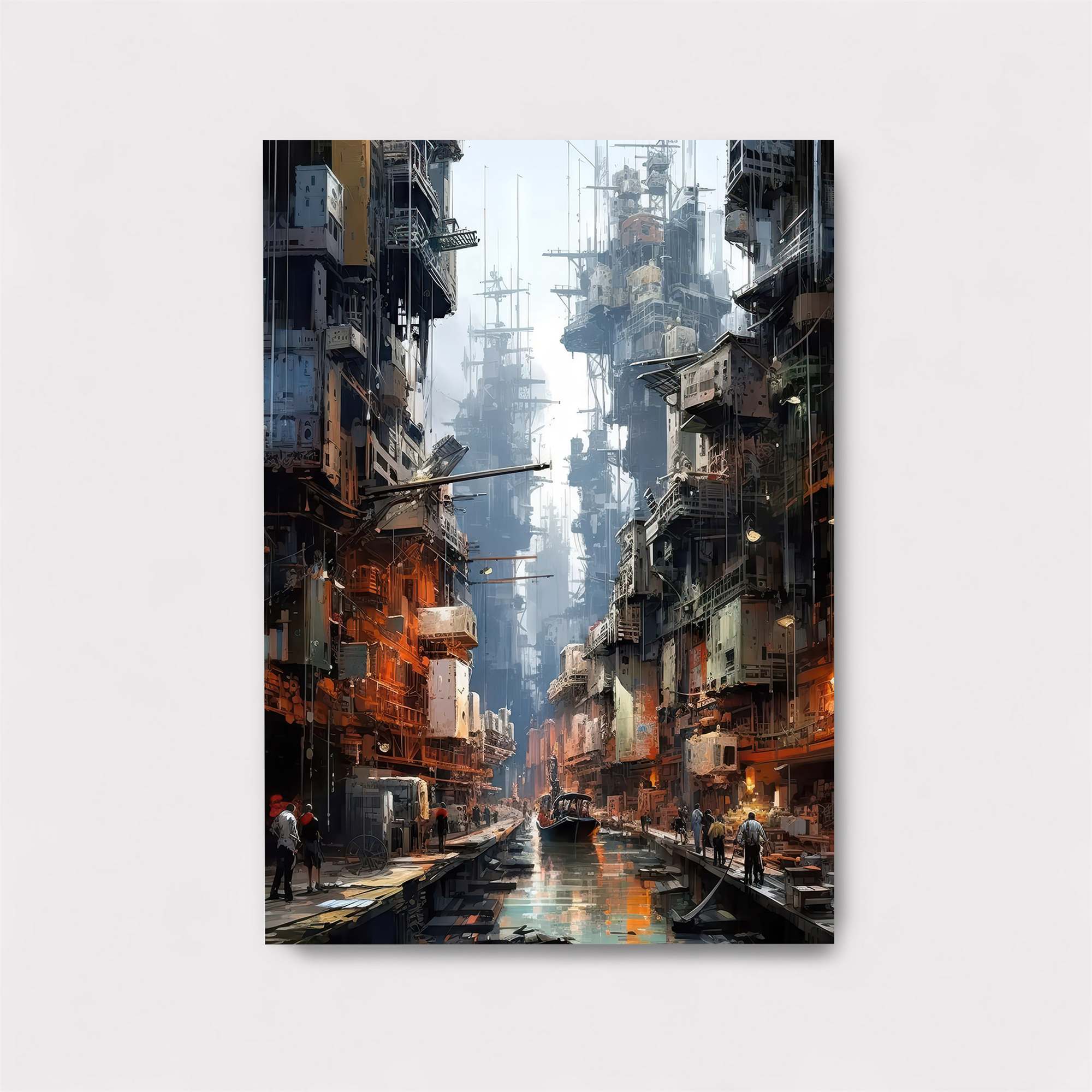 Cyberpunk Melancholy Safe Wall Magnetic / M