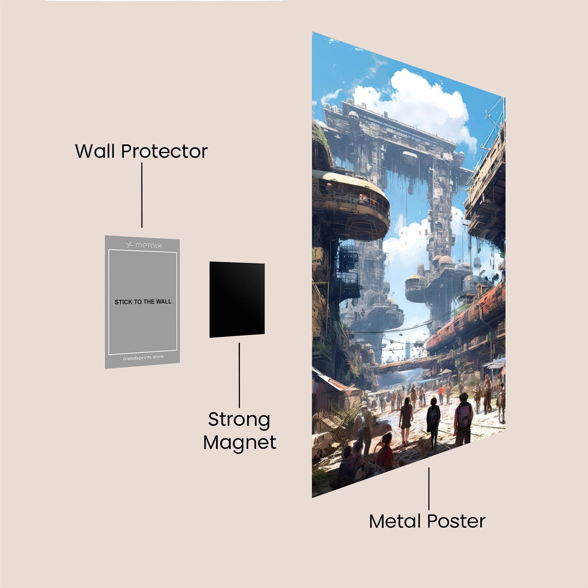 Cyberpunk Serenity Safe Wall Magnetic / M