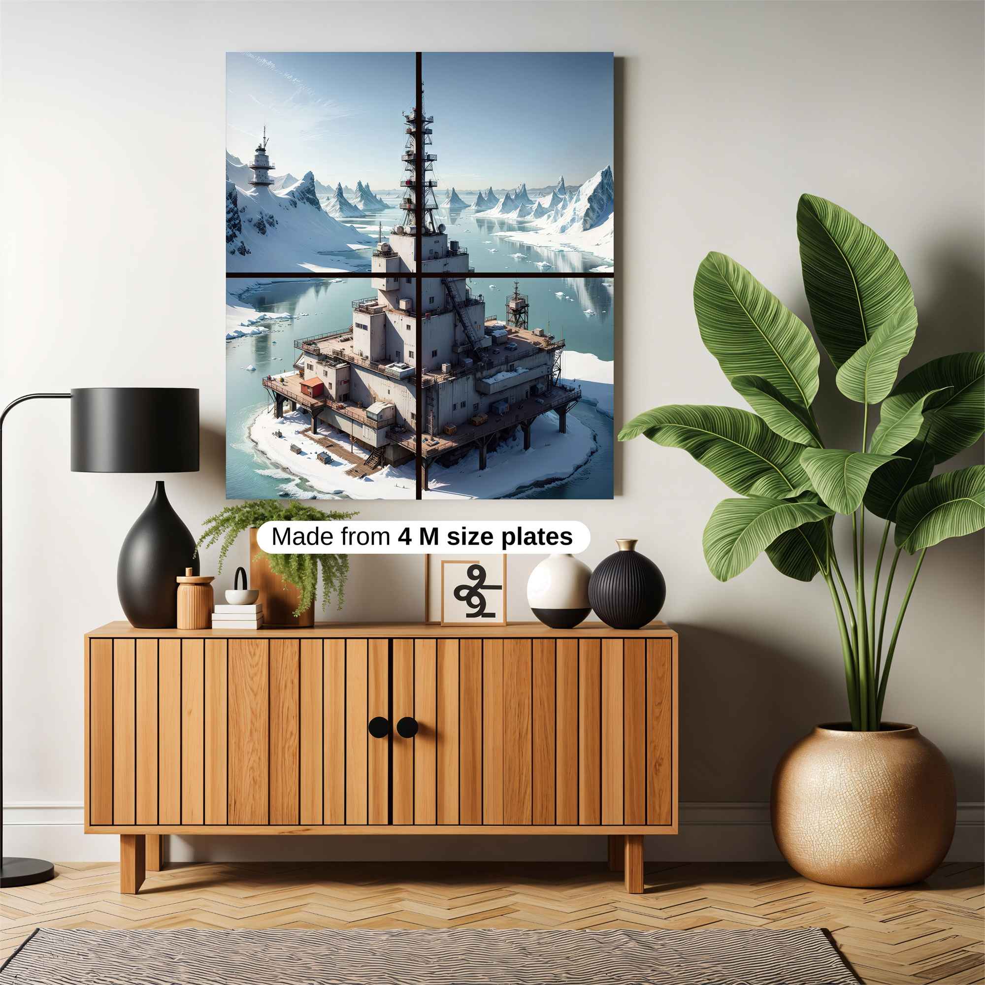 Ice Fortress Safe Wall Magnetic / M
