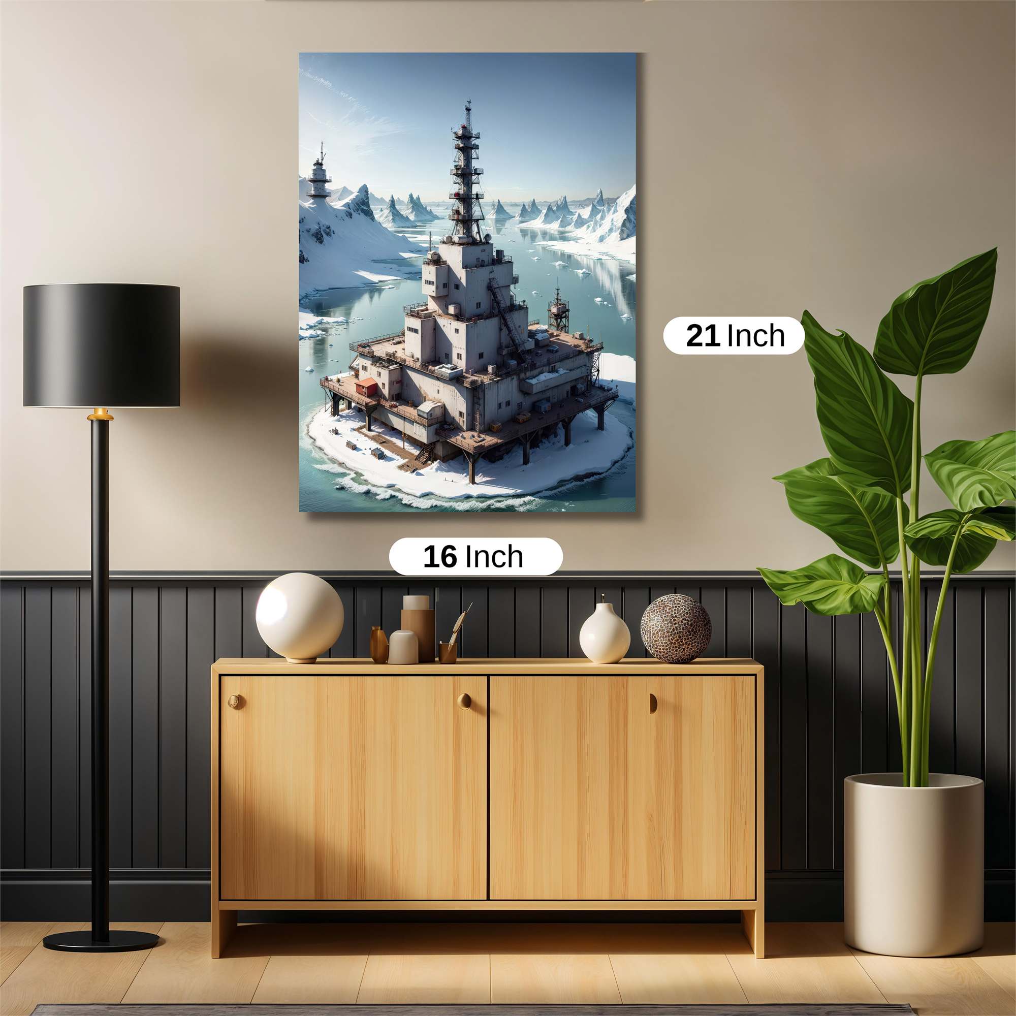 Ice Fortress Safe Wall Magnetic / M