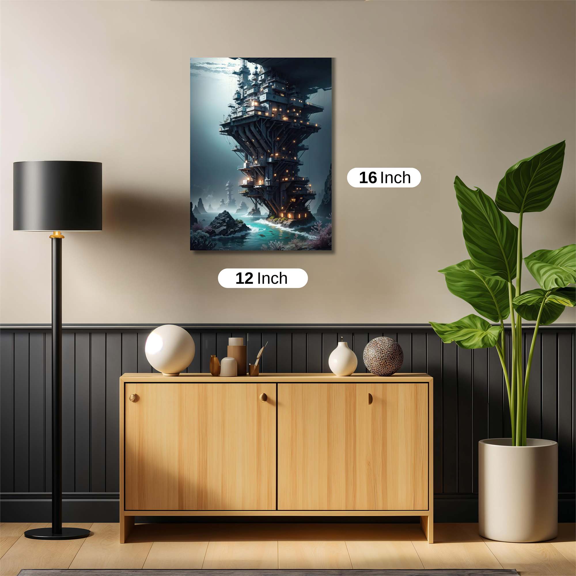 Skyward Citadel Safe Wall Magnetic / M