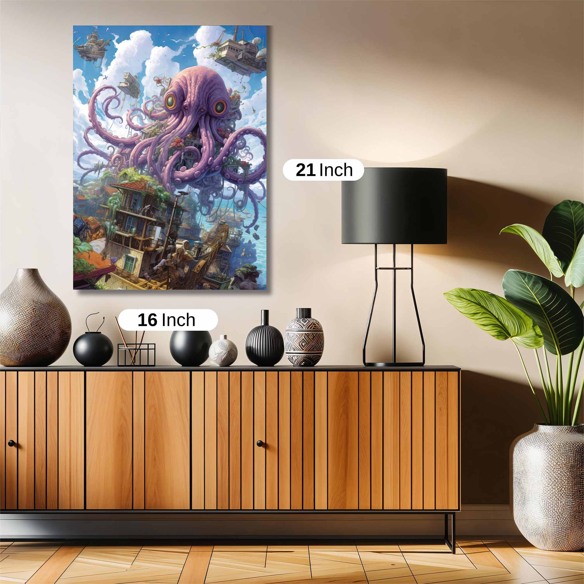 Kraken Dreamscape Safe Wall Magnetic / M