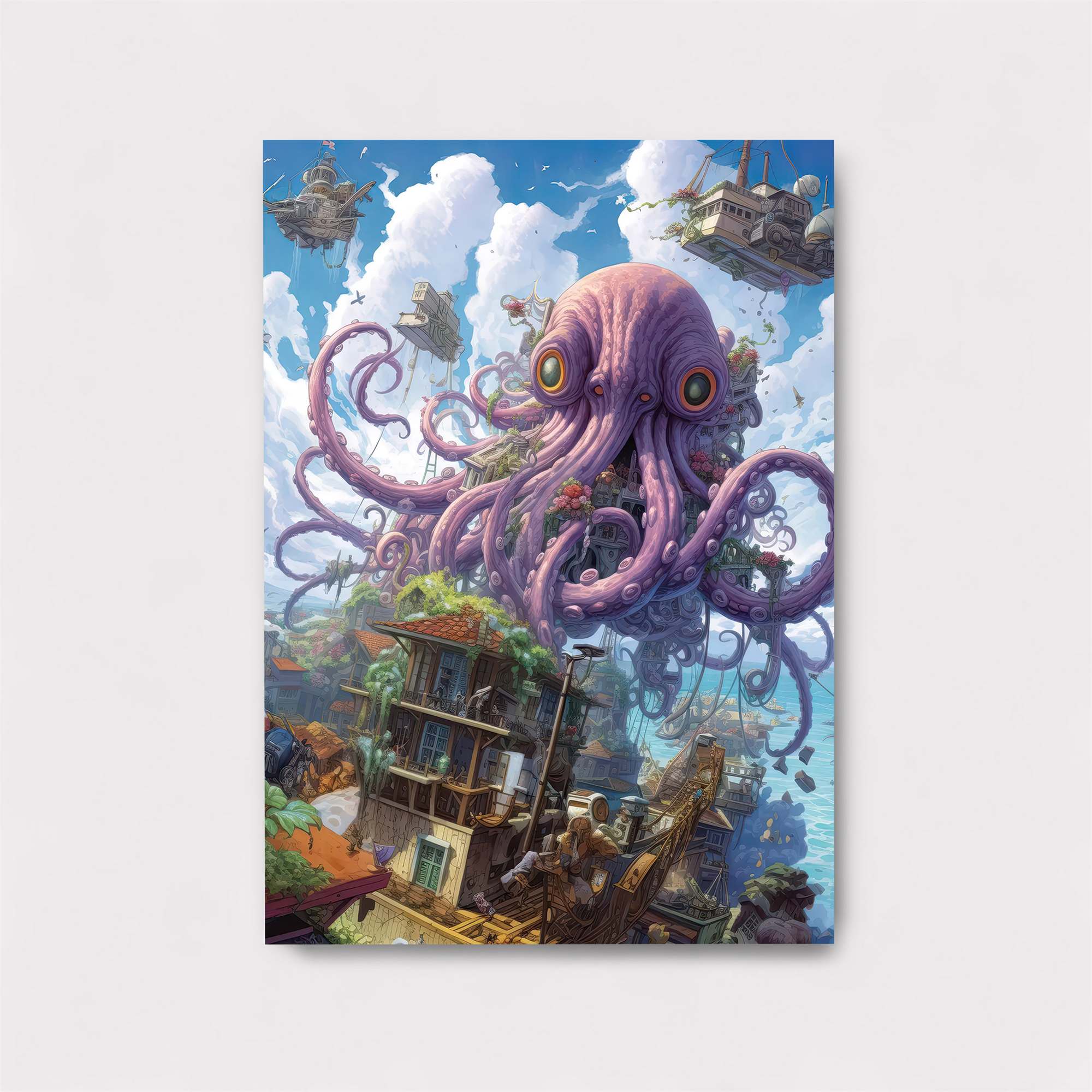 Kraken Dreamscape Safe Wall Magnetic / M