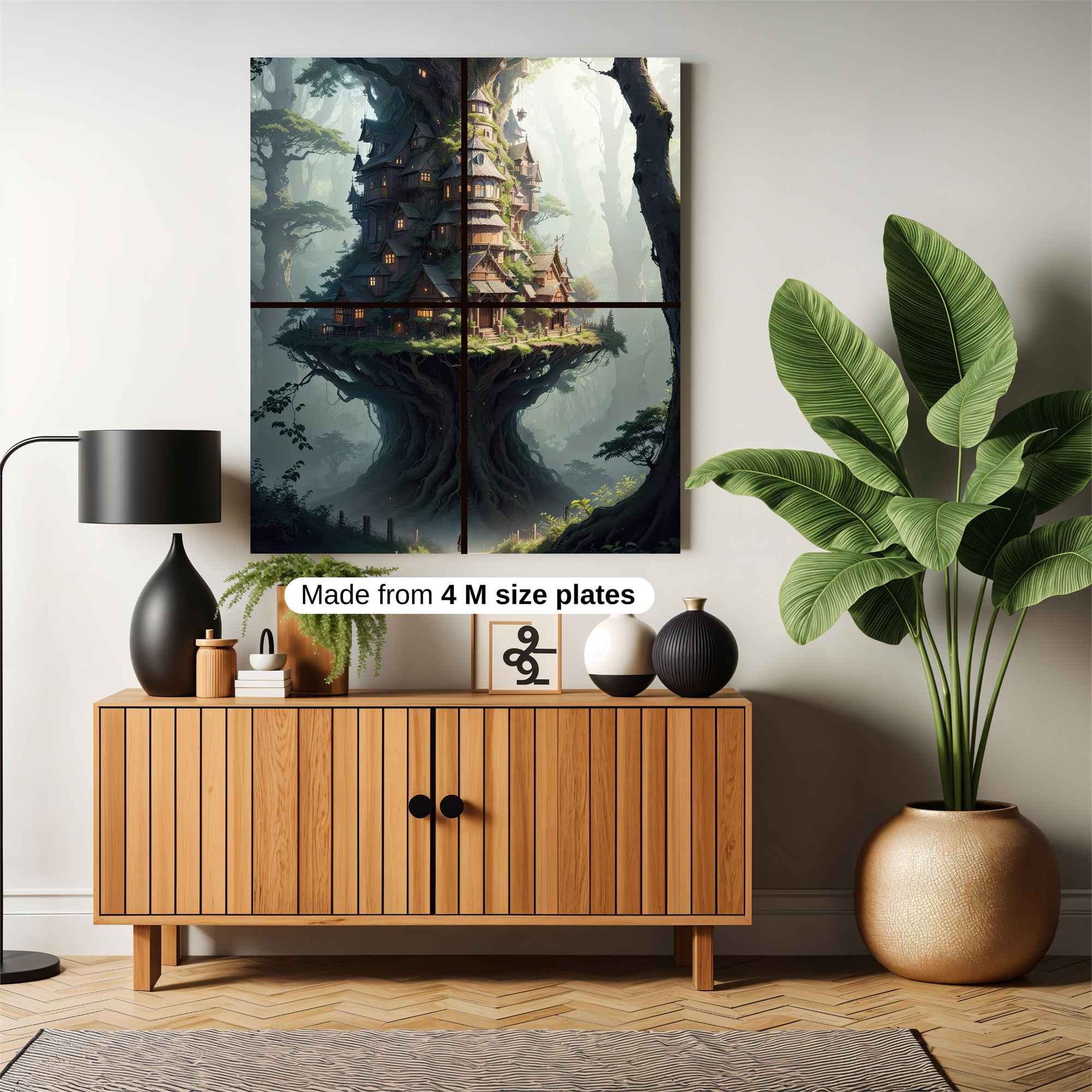 Treehouse Tranquil Safe Wall Magnetic / M