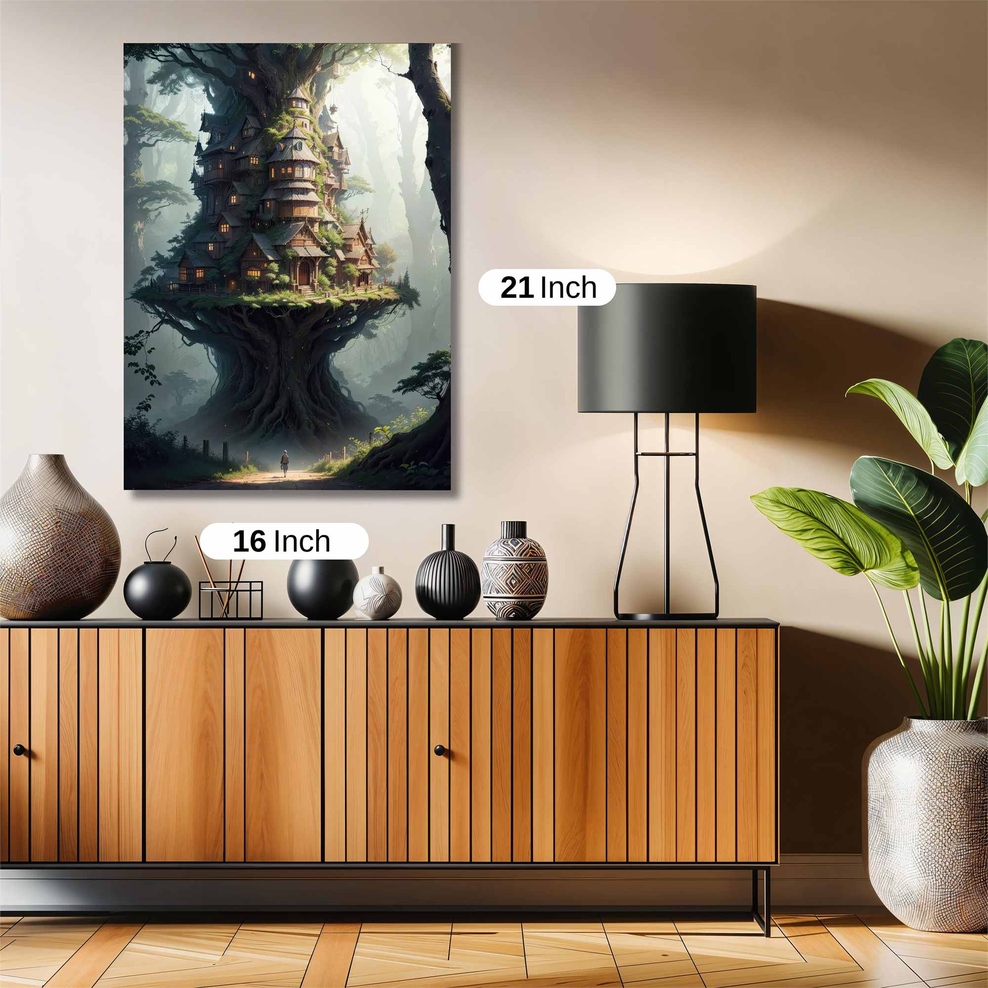 Treehouse Tranquil Safe Wall Magnetic / M