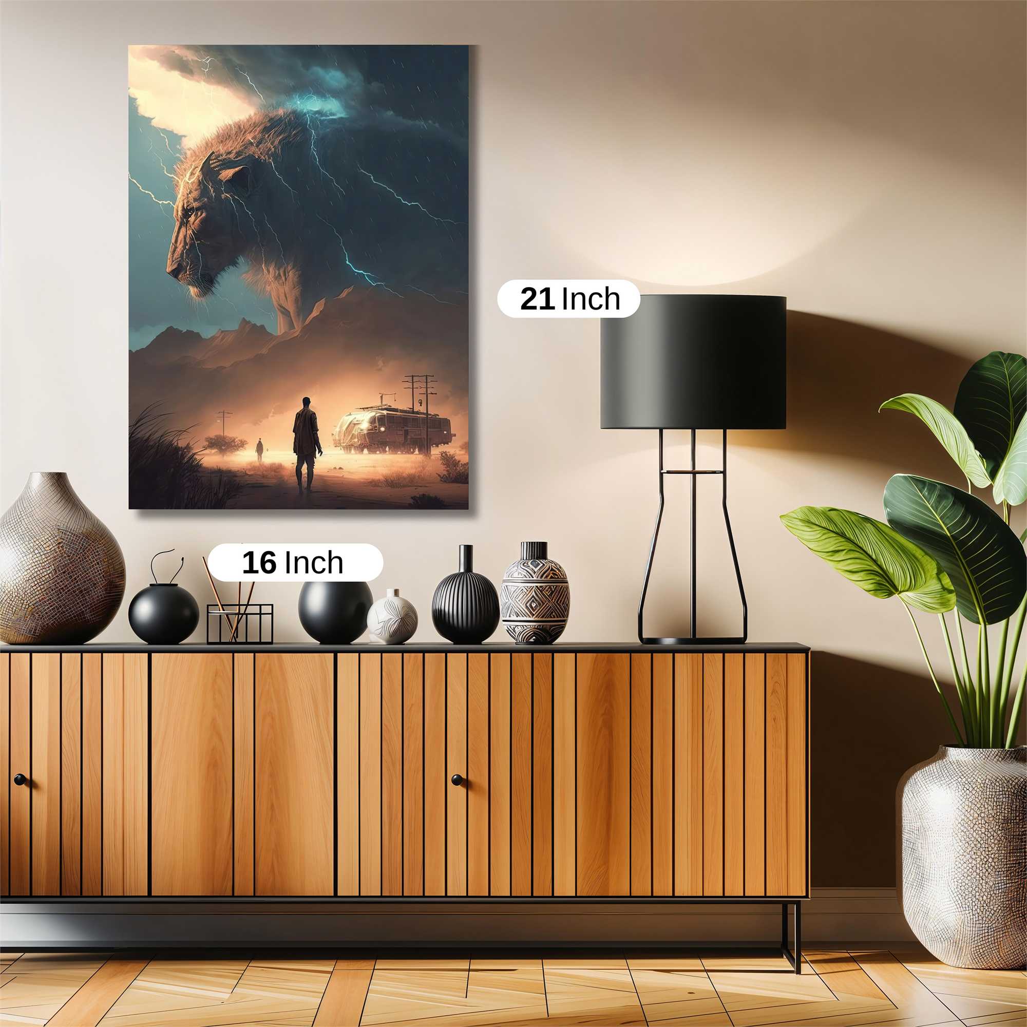 Lion Tempest Safe Wall Magnetic / M