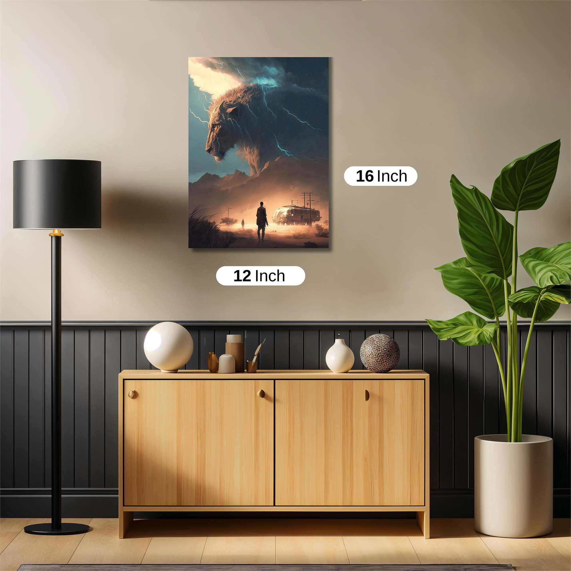 Lion Tempest Safe Wall Magnetic / M