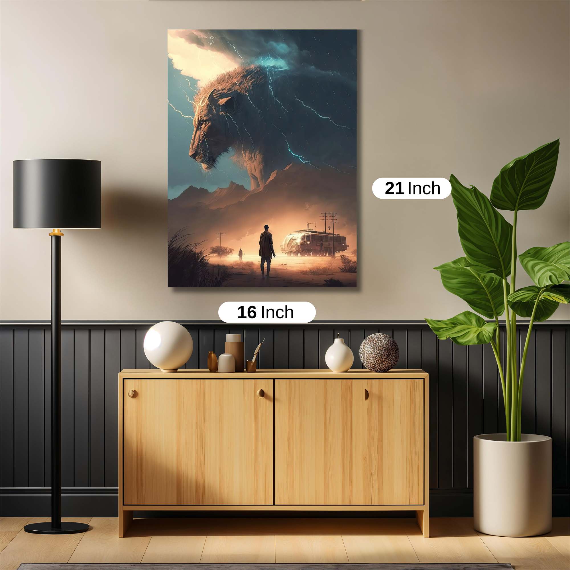 Lion Tempest Safe Wall Magnetic / M