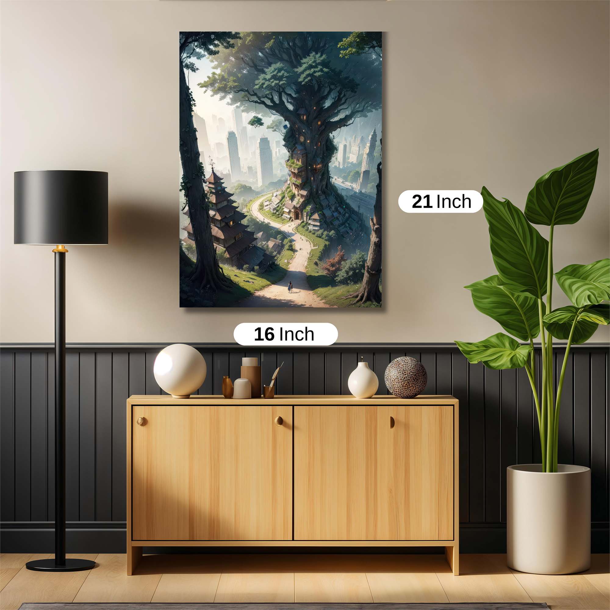 Treehaven Serenity Safe Wall Magnetic / M