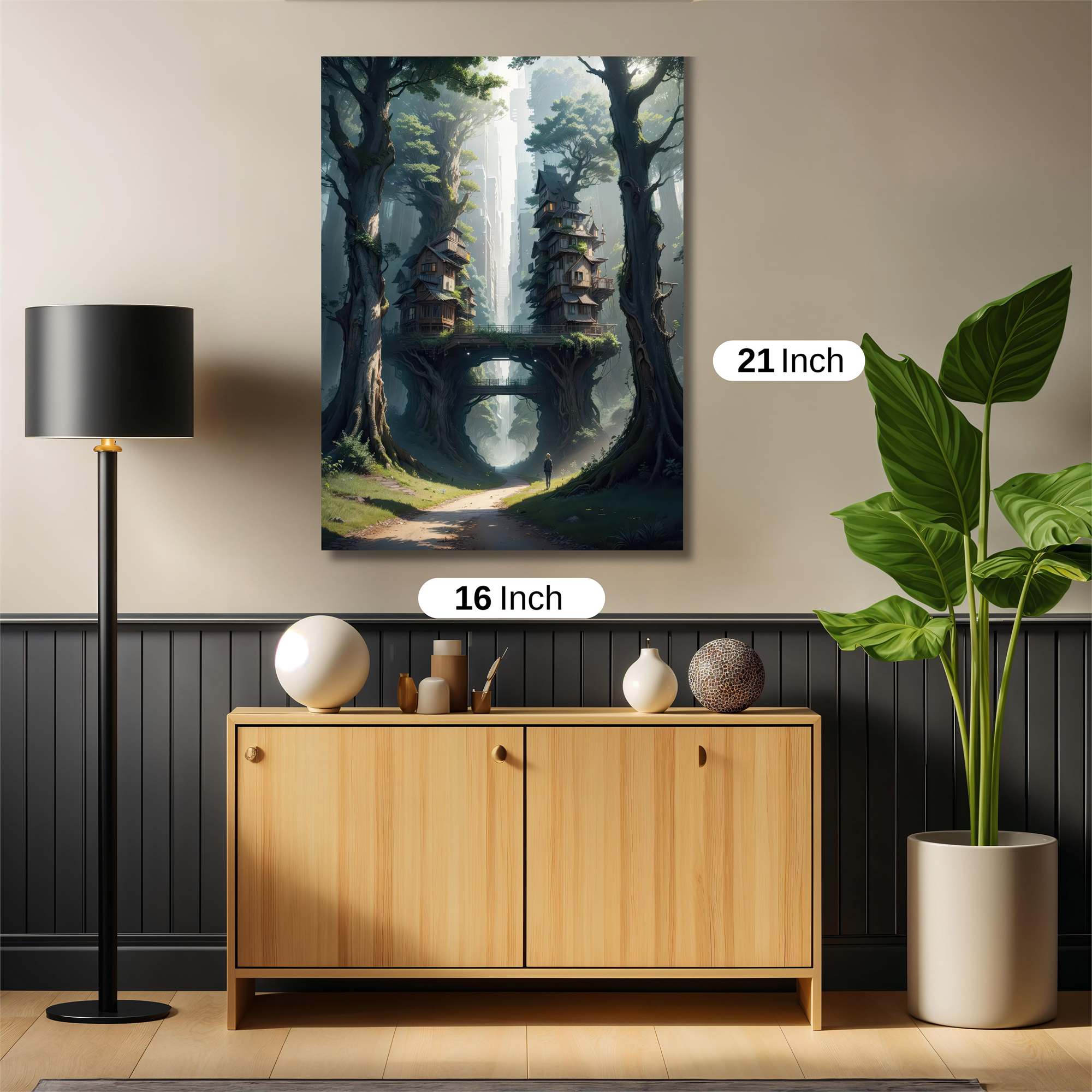 Treehaven Serenity Safe Wall Magnetic / M