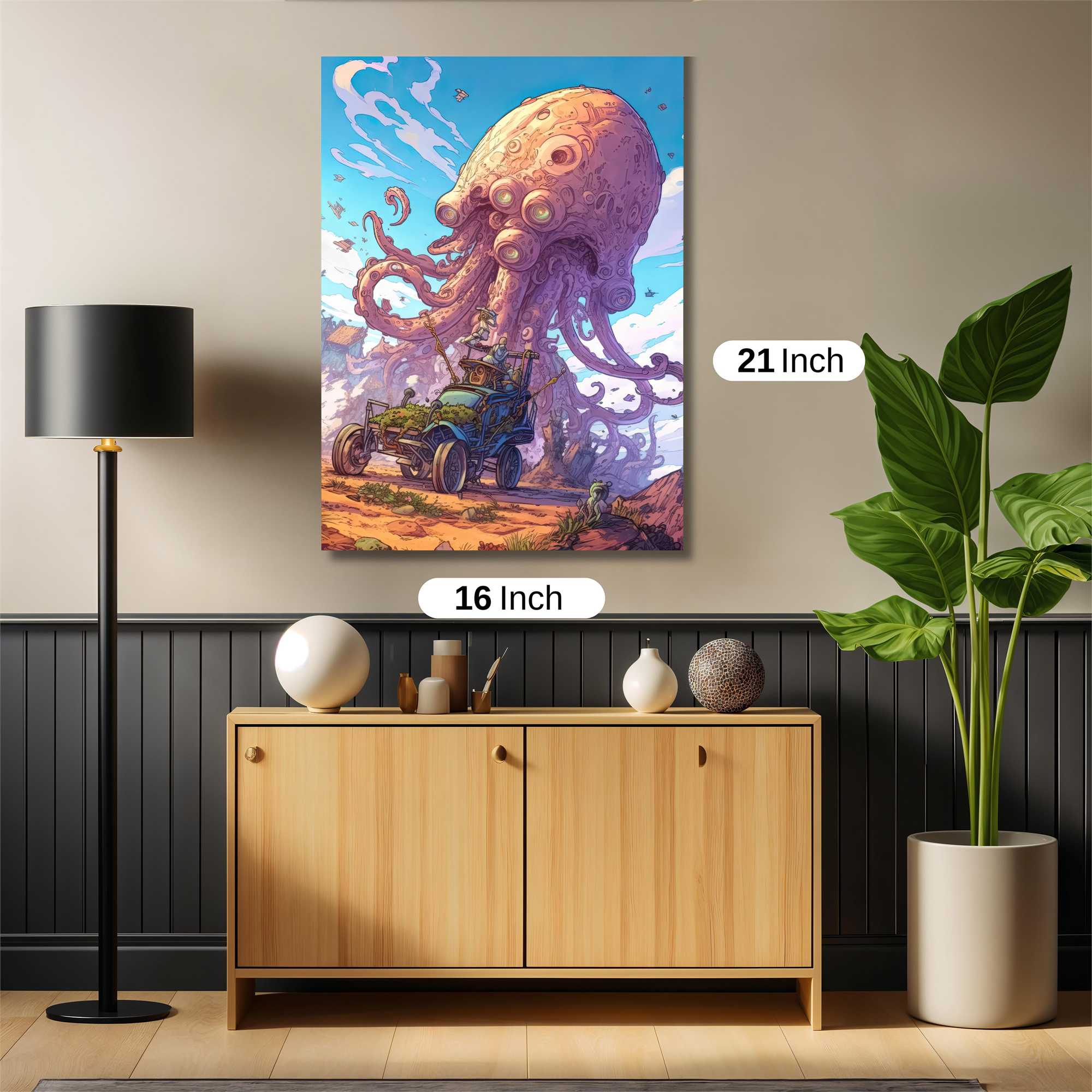 Cthulhu Quest Safe Wall Magnetic / M