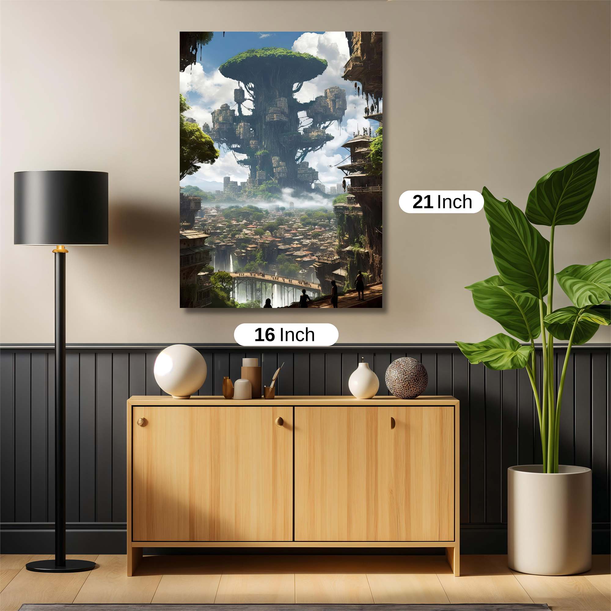 Arboria Tranquil Safe Wall Magnetic / M