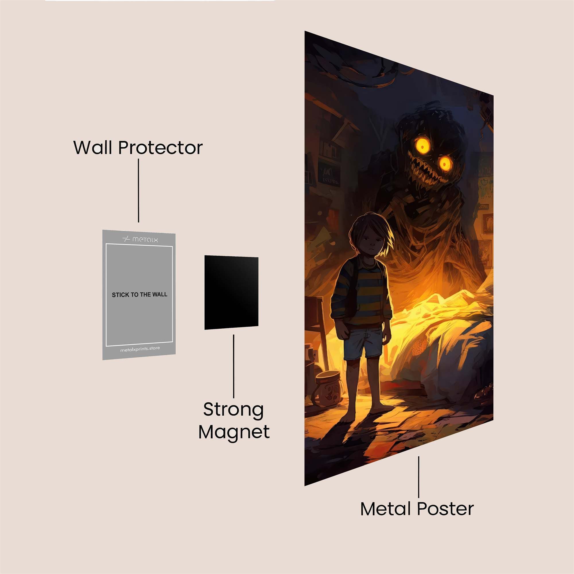 Nightmare Encounter Safe Wall Magnetic / M