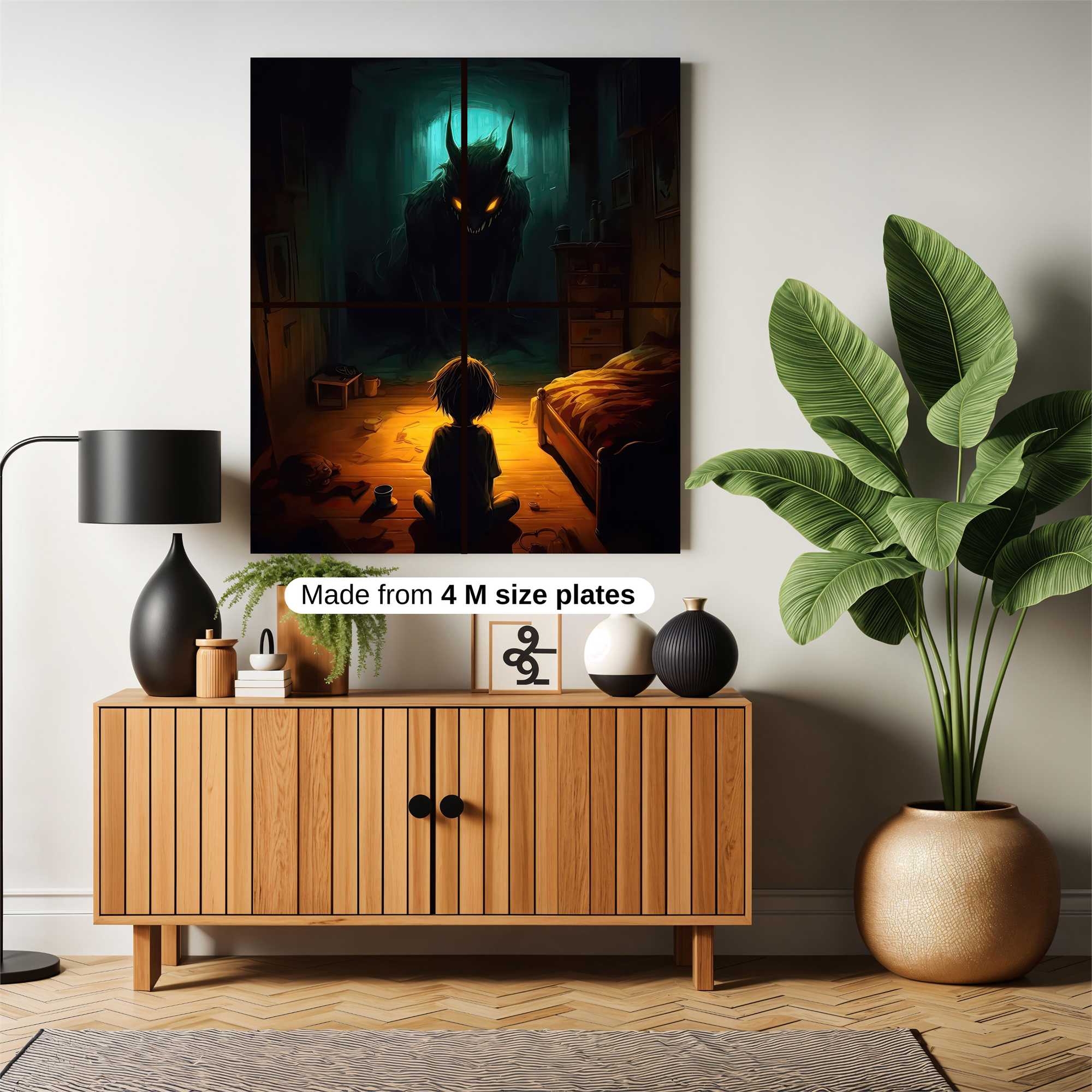 Monster Whisper Safe Wall Magnetic / M