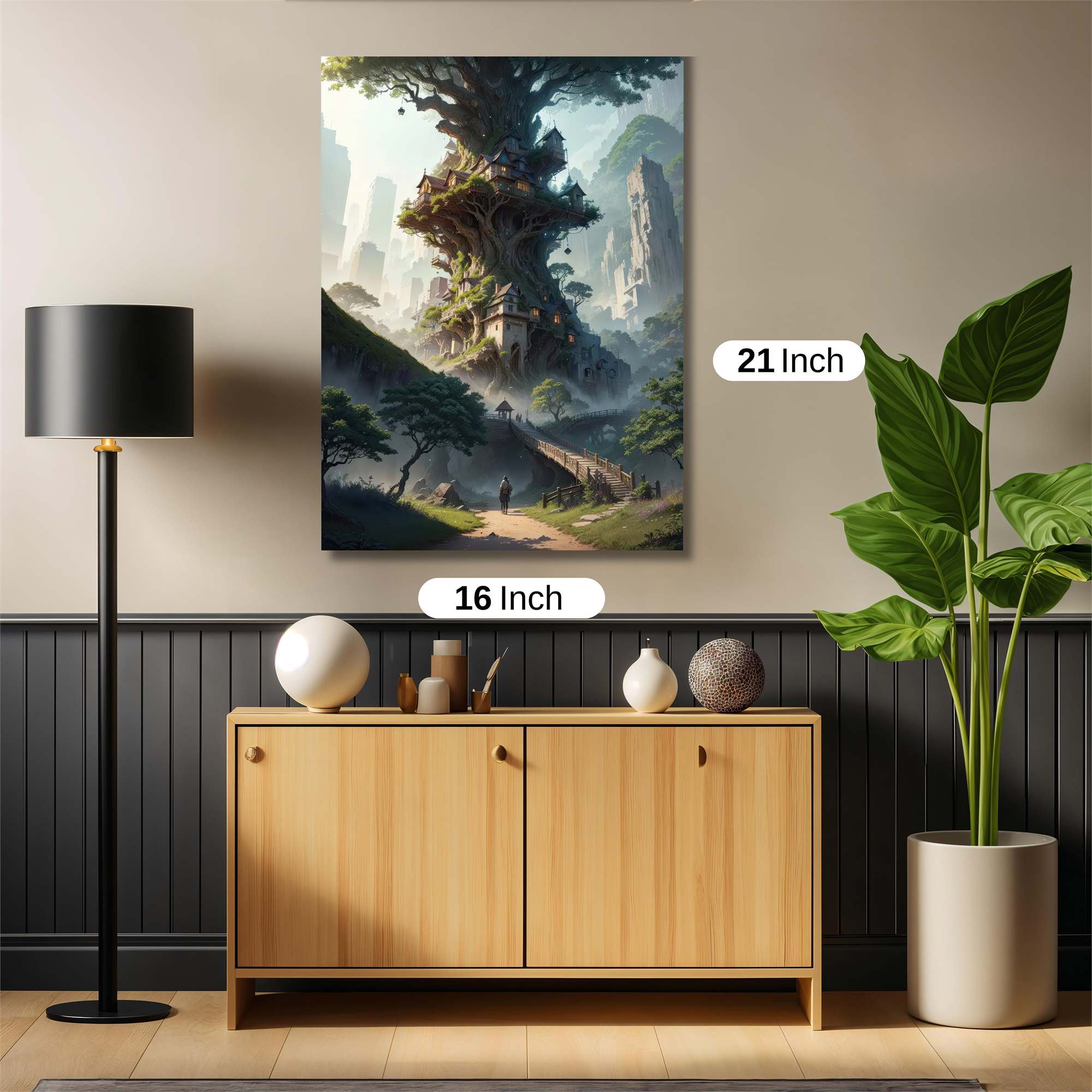 Treehaven Serenity Safe Wall Magnetic / M