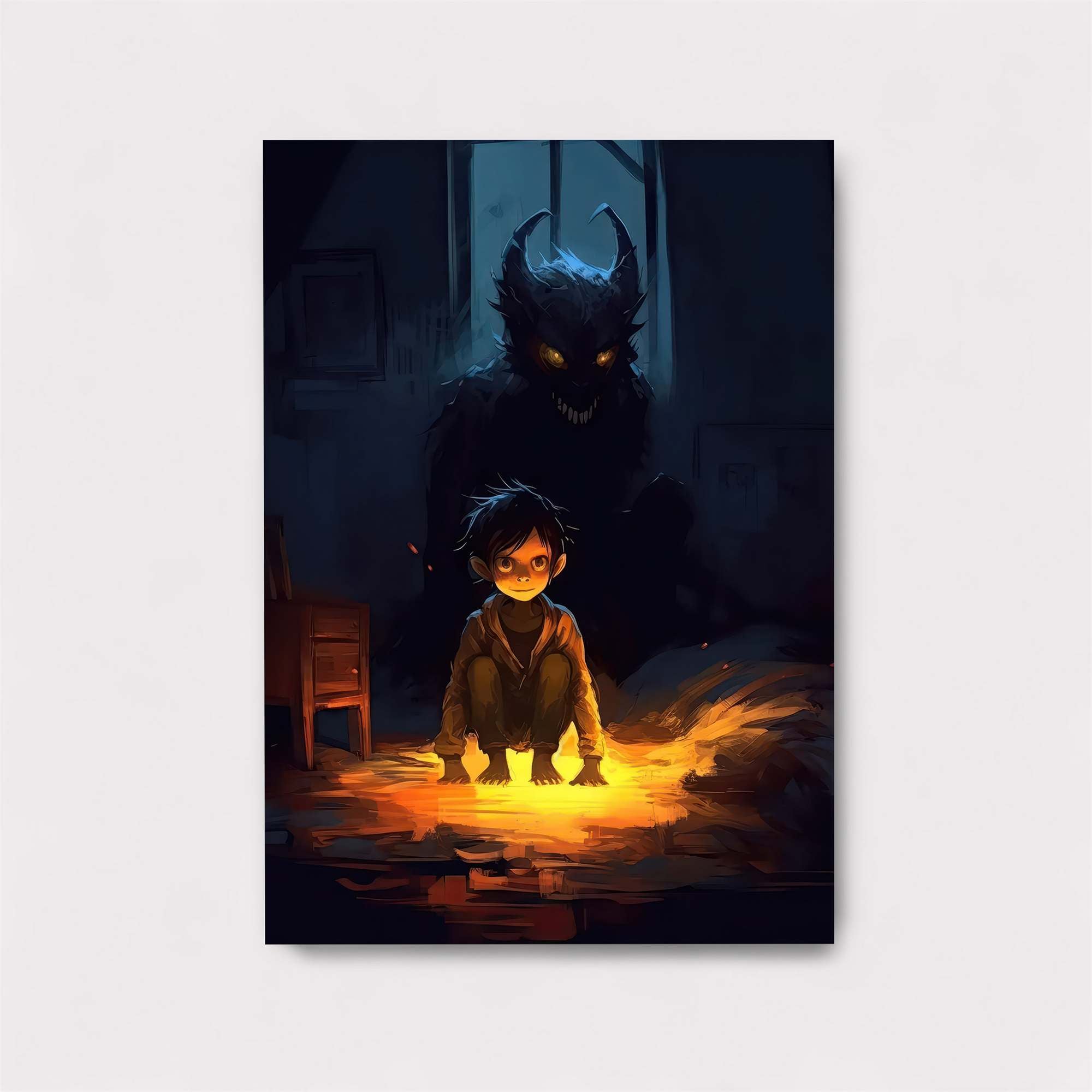 Monster Menace Safe Wall Magnetic / M