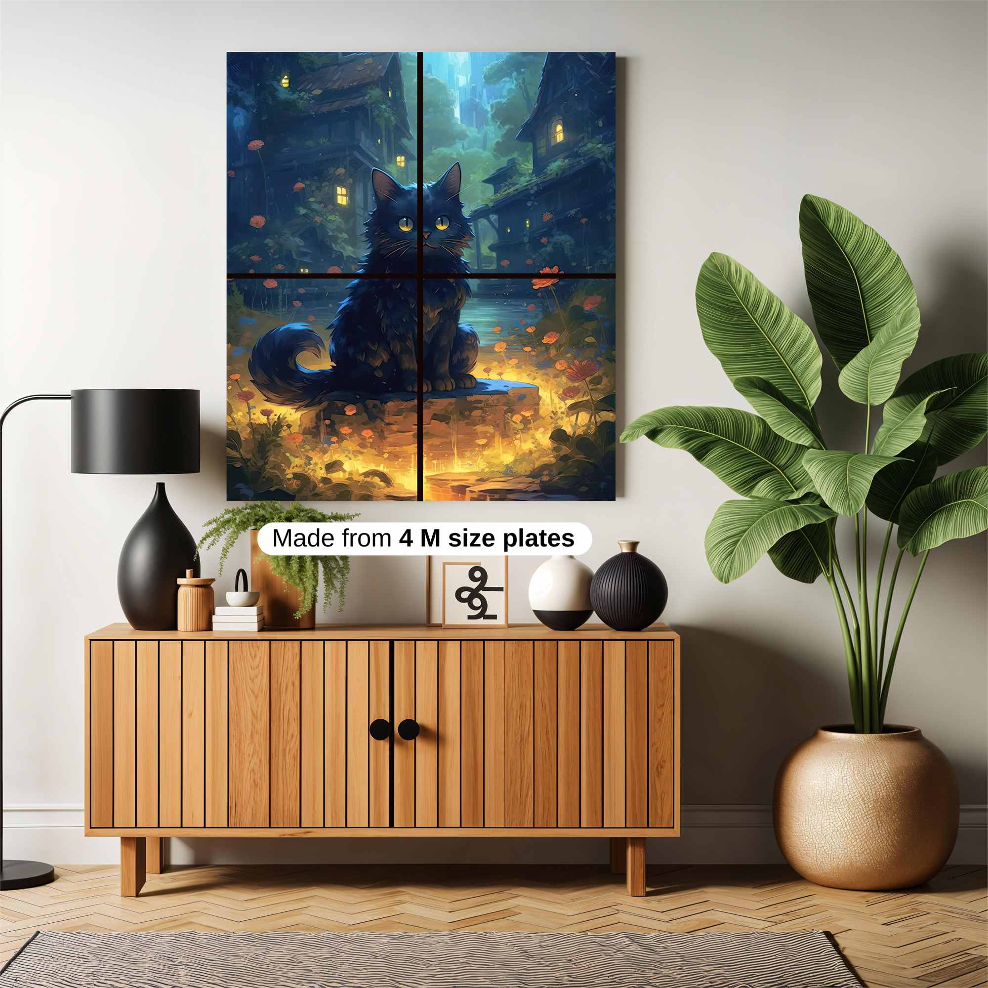 Mystic Glow Safe Wall Magnetic / M