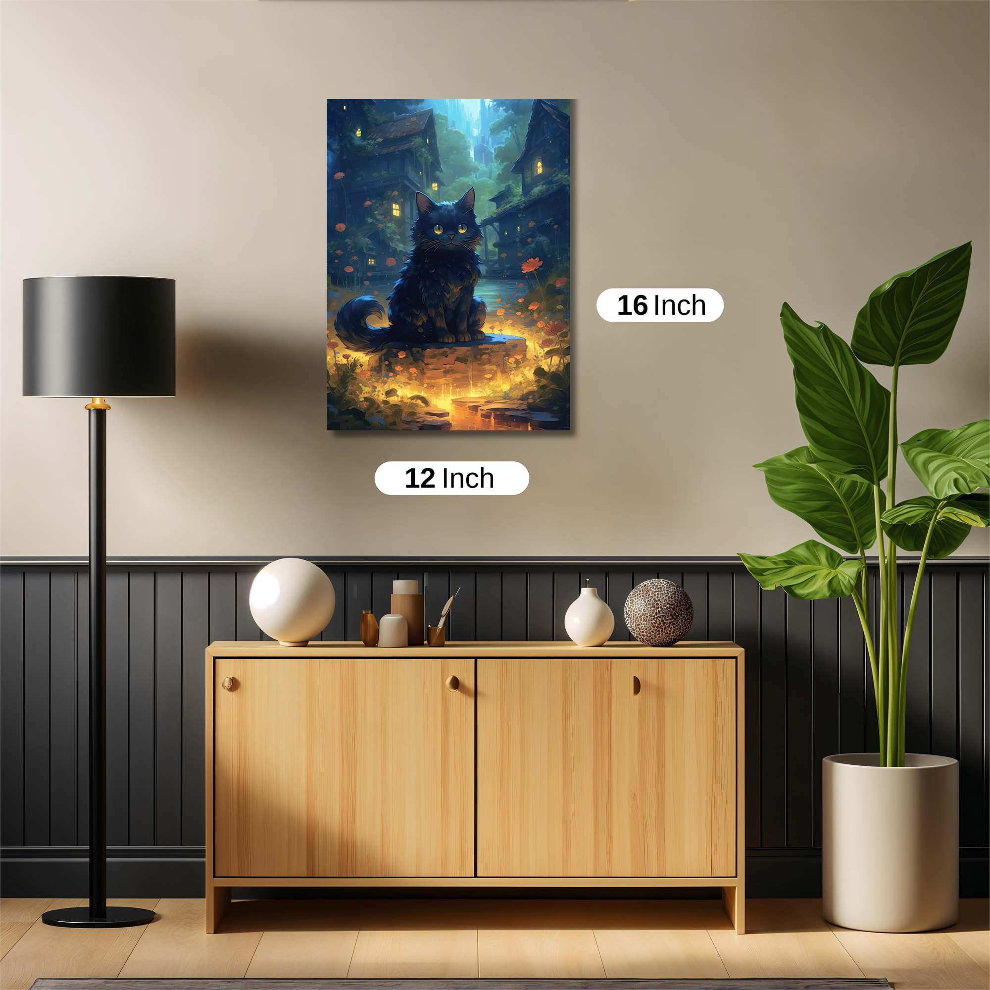 Mystic Glow Safe Wall Magnetic / M