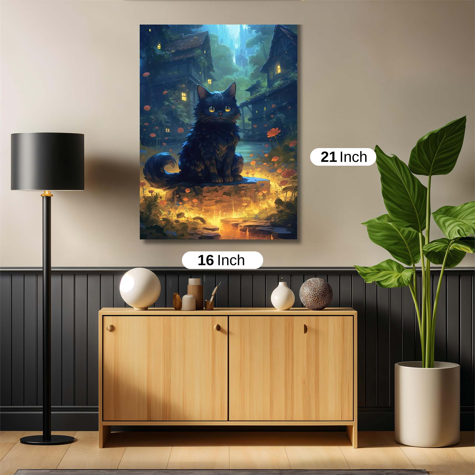 Mystic Glow Safe Wall Magnetic / M
