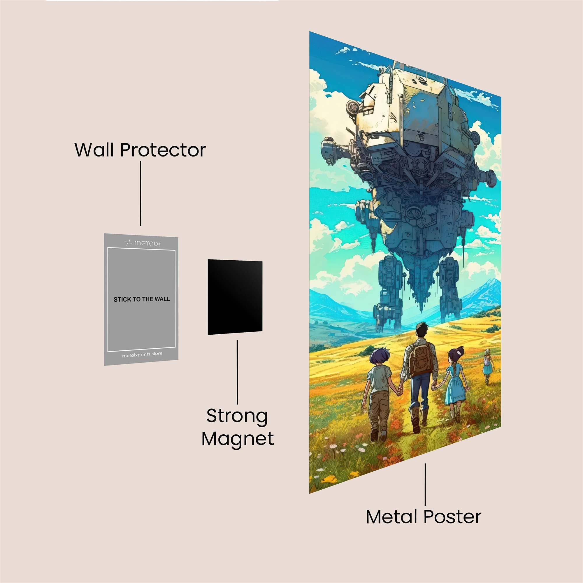 Colossus Wonder Safe Wall Magnetic / M