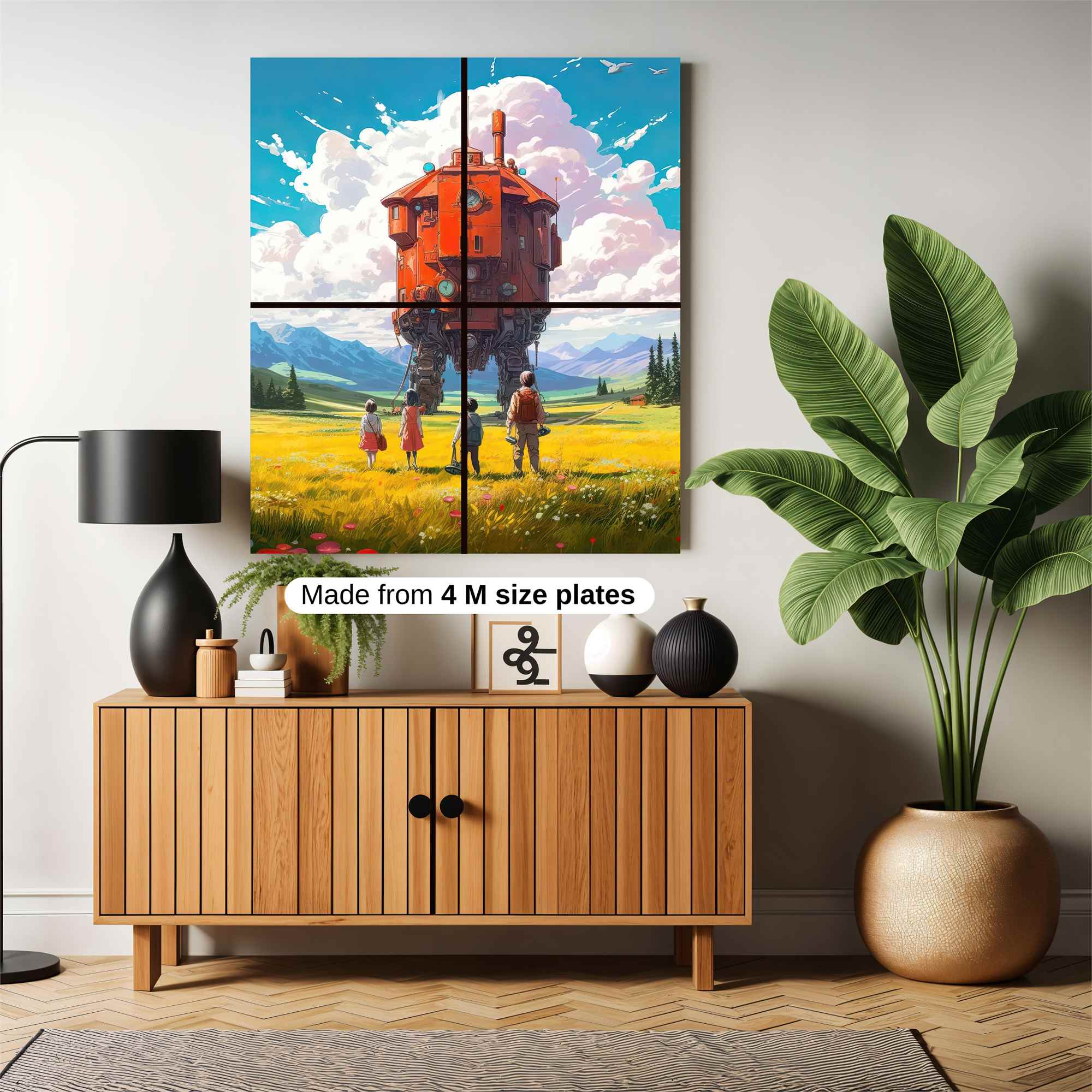 Robot Dreamscape Safe Wall Magnetic / M