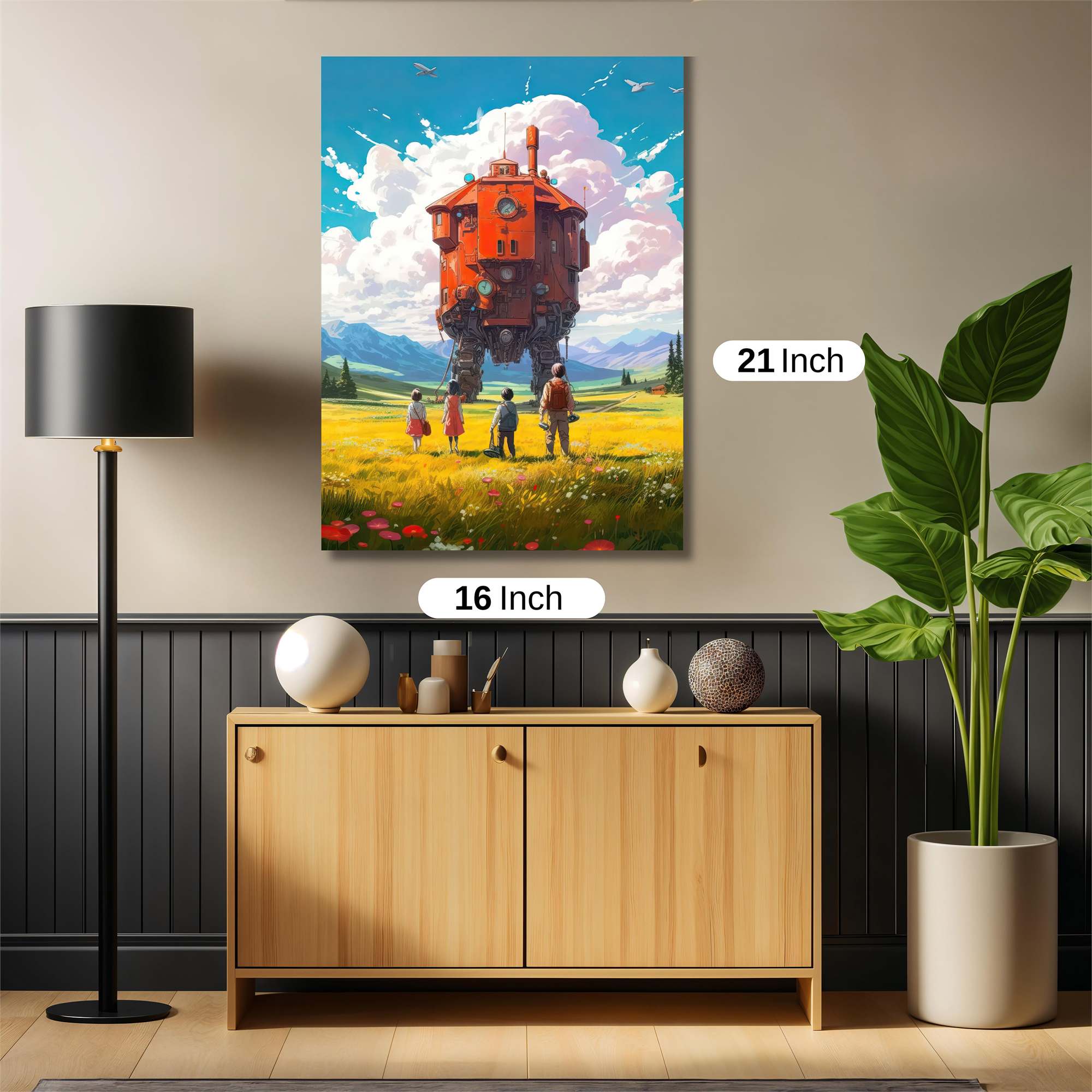 Robot Dreamscape Safe Wall Magnetic / M