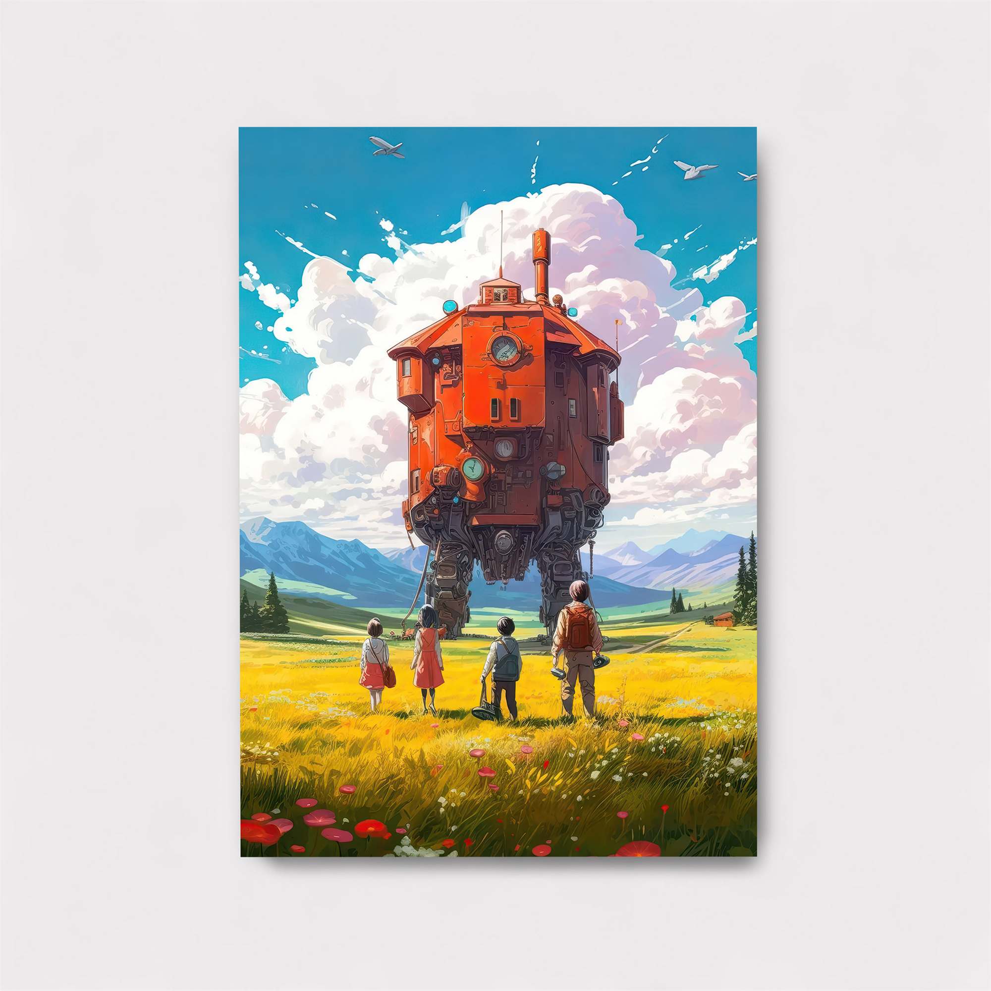 Robot Dreamscape Safe Wall Magnetic / M