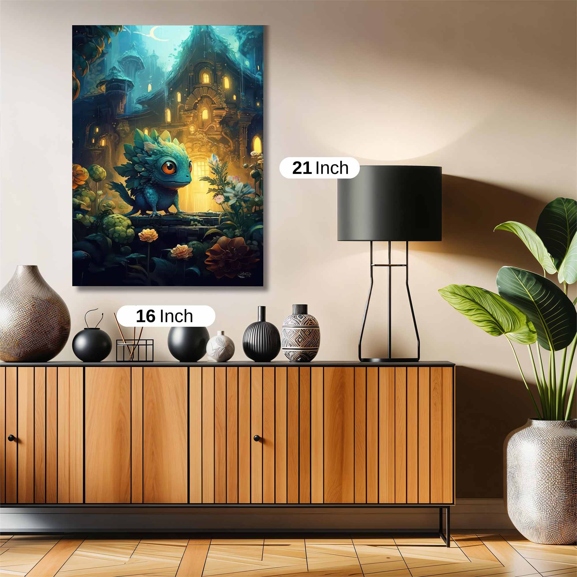 Dragon Whimsy Safe Wall Magnetic / M