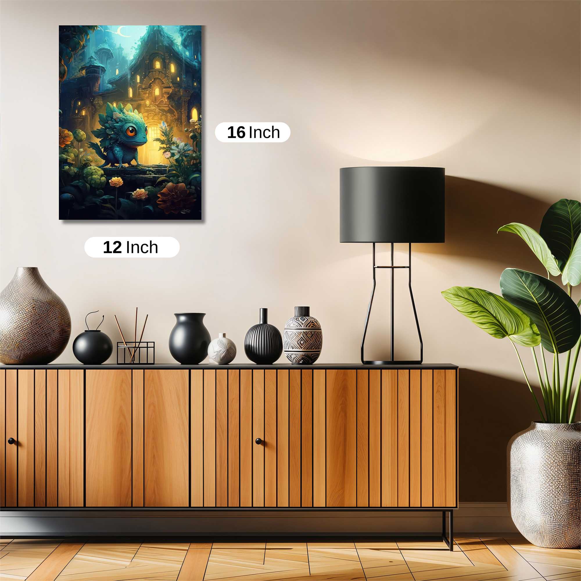 Dragon Whimsy Safe Wall Magnetic / M