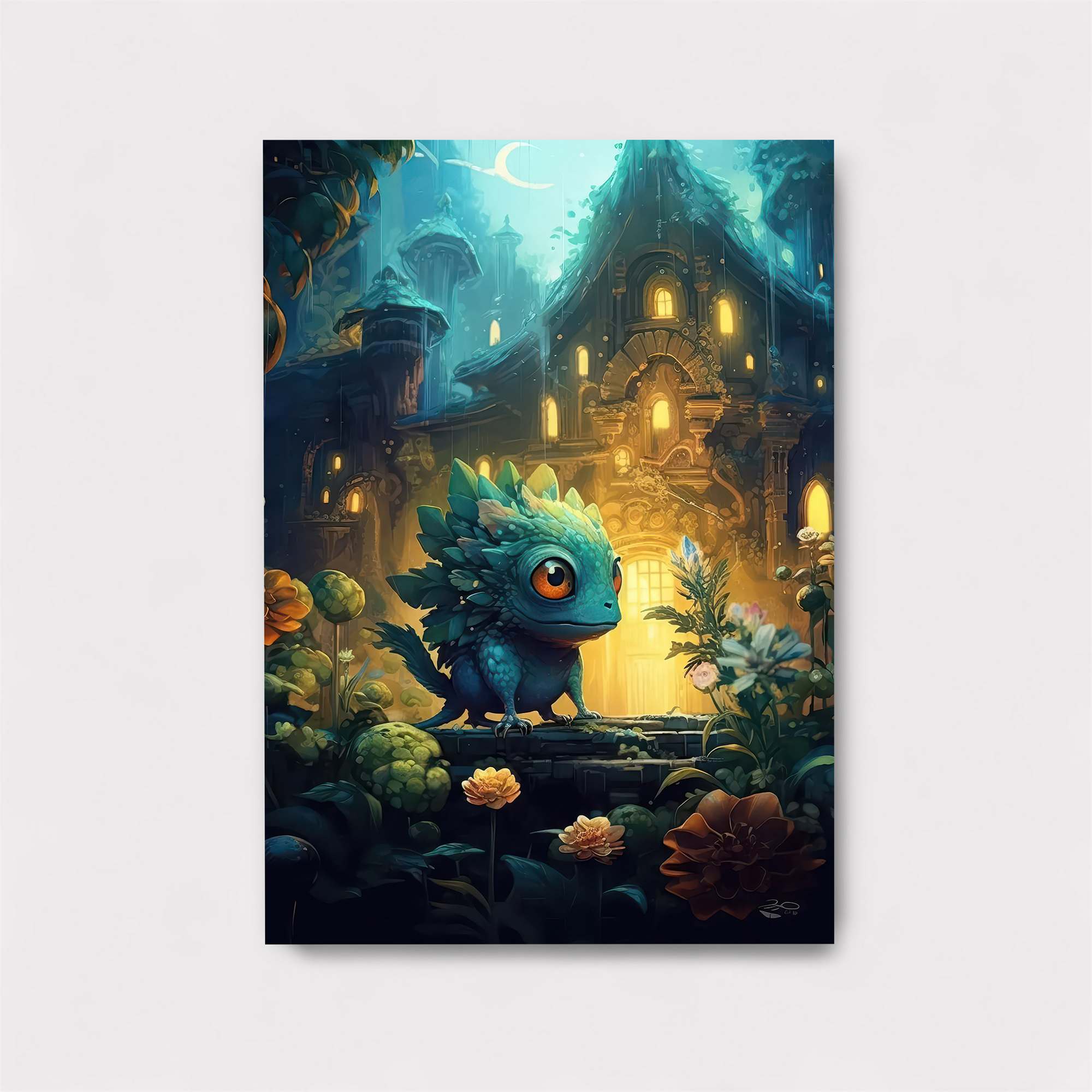 Dragon Whimsy Safe Wall Magnetic / M