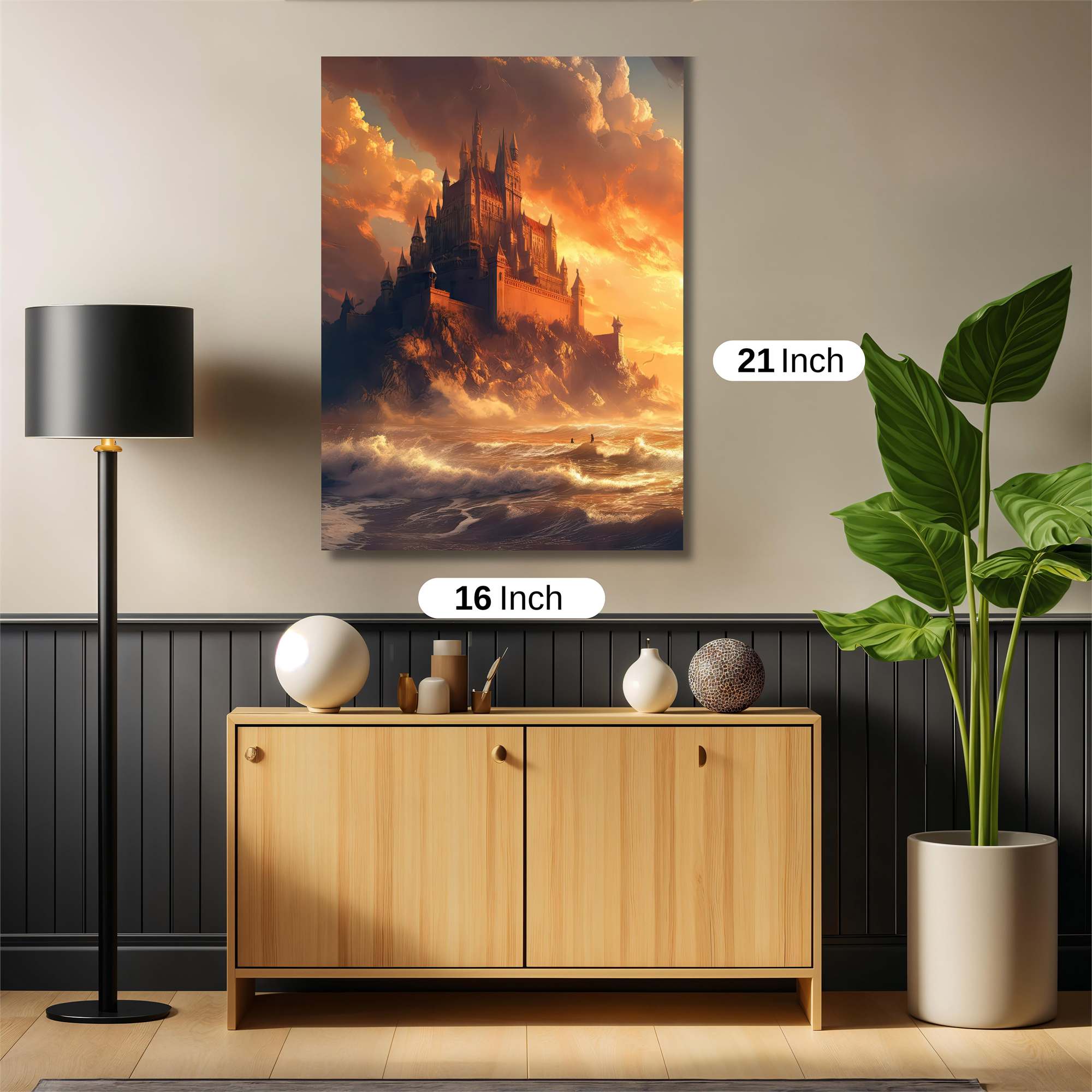 Castle Dawn Safe Wall Magnetic / M