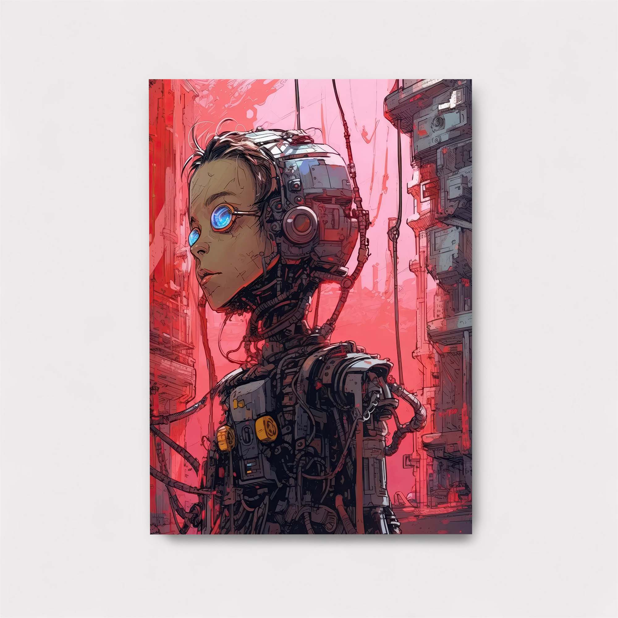 Robot Solitude Safe Wall Magnetic / M