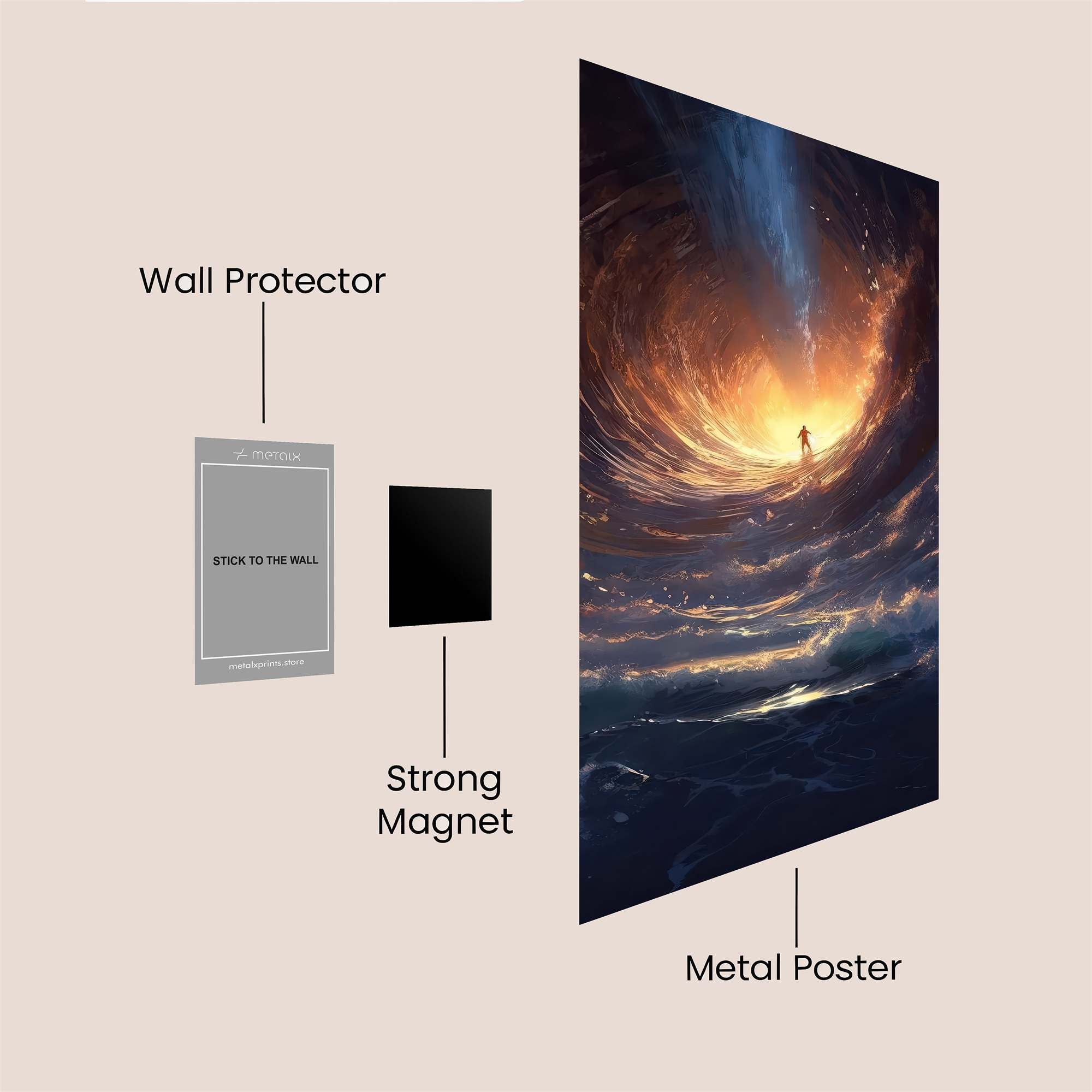 Cosmic Odyssey Safe Wall Magnetic / M