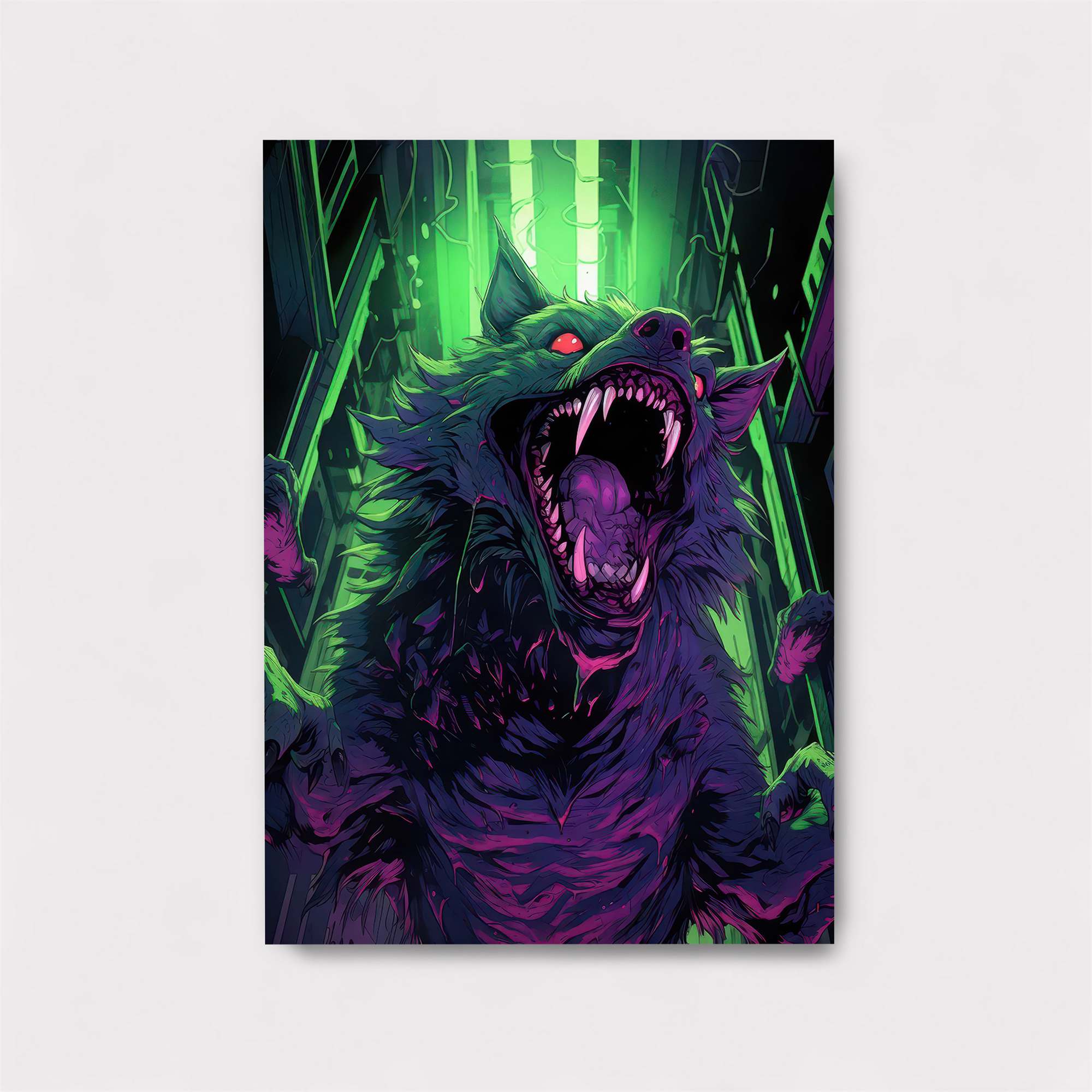 Cyber Rage Safe Wall Magnetic / M