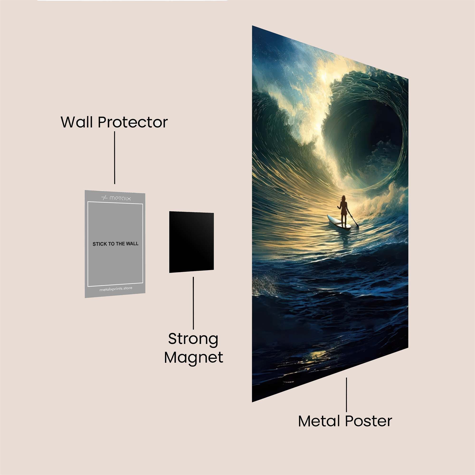 StormPaddle Safe Wall Magnetic / M