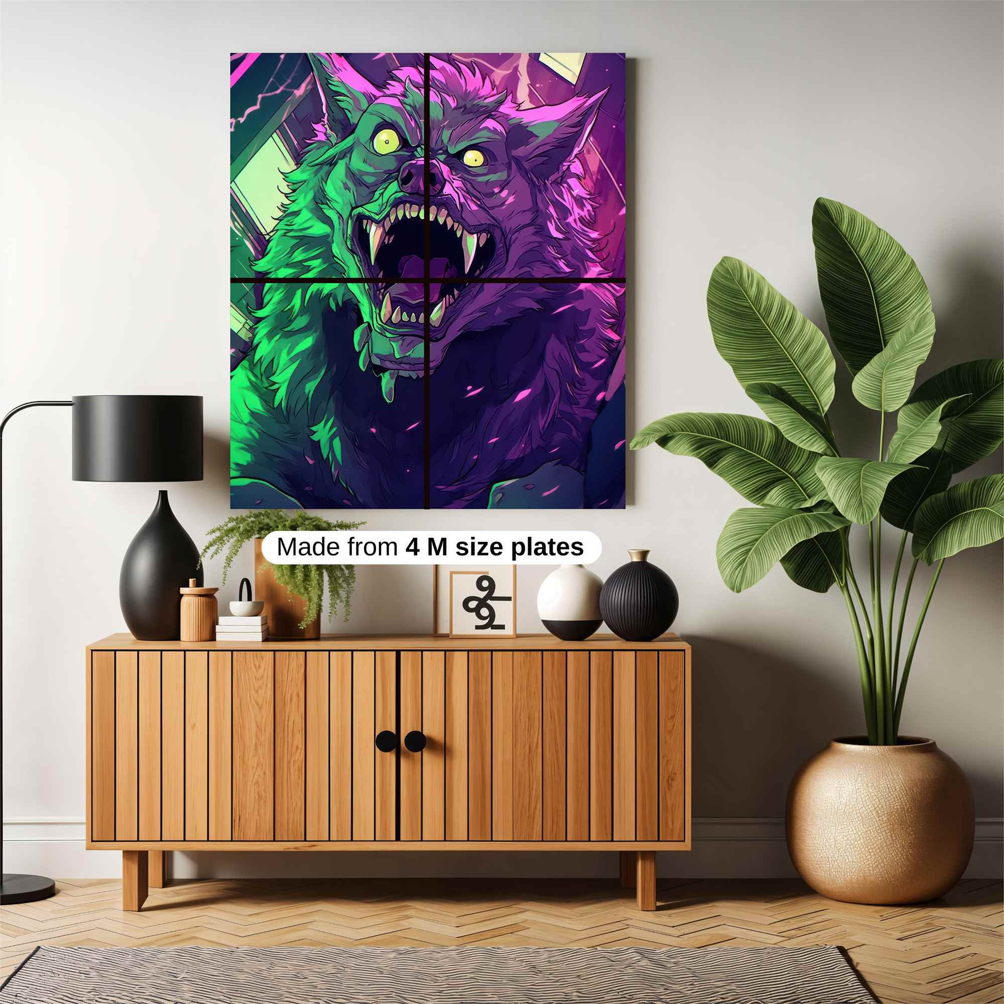 Werewolf Frenzy Safe Wall Magnetic / M