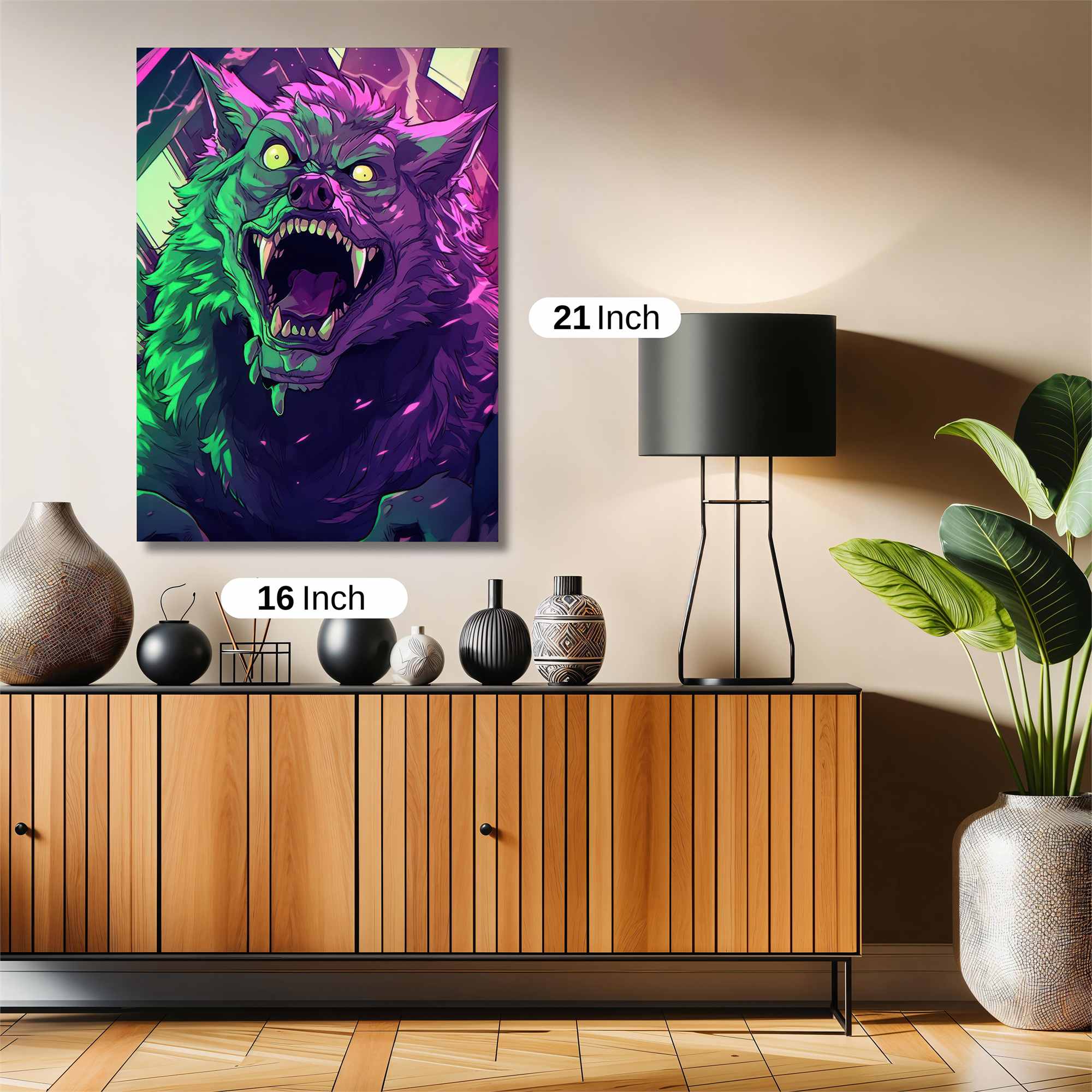 Werewolf Frenzy Safe Wall Magnetic / M